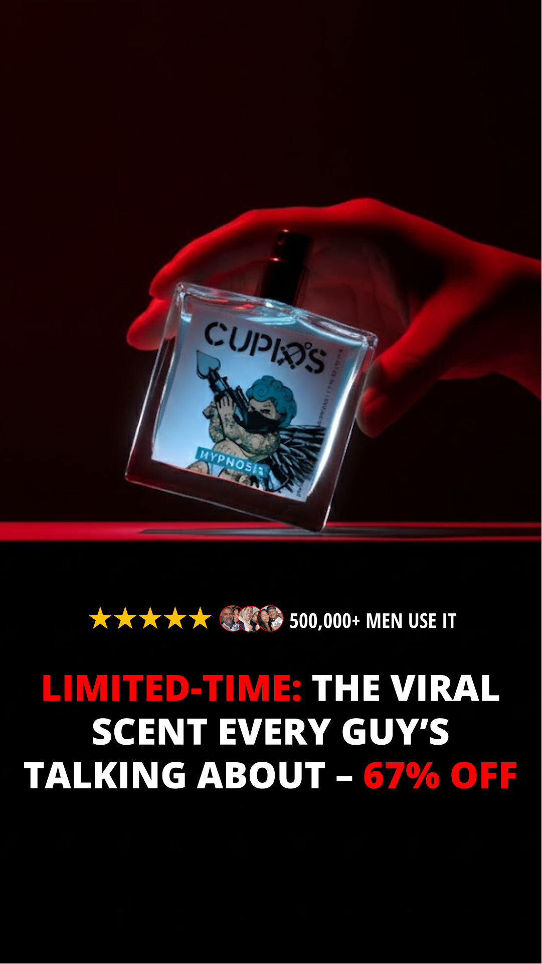 Try Cupids Facebook ad