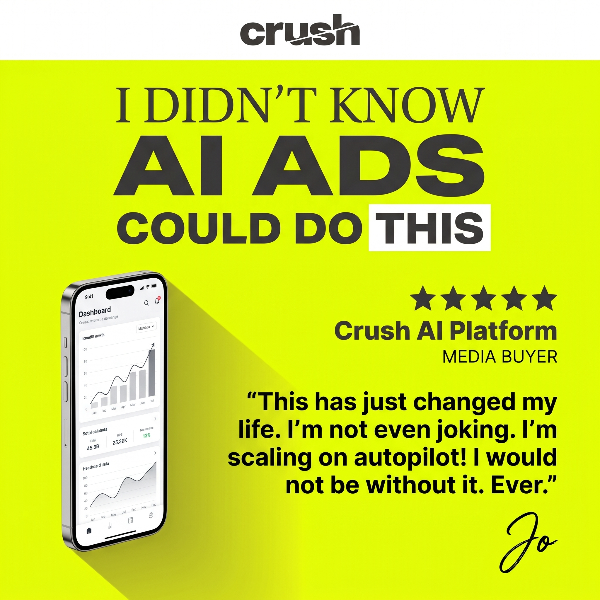 trycrush.ai Facebook ad