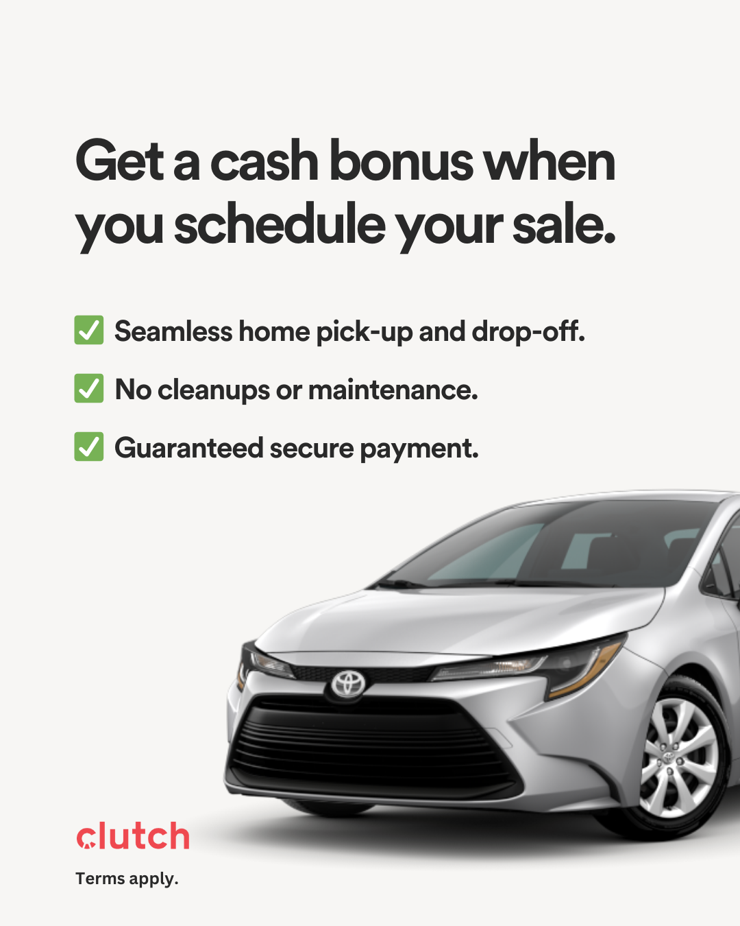 Clutch Facebook ad