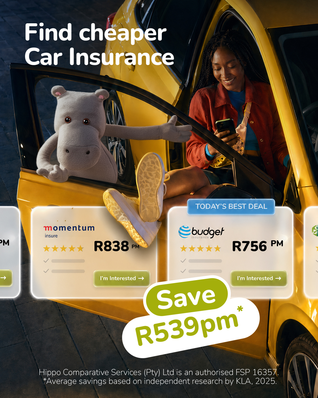 Hippo.co.za Facebook ad