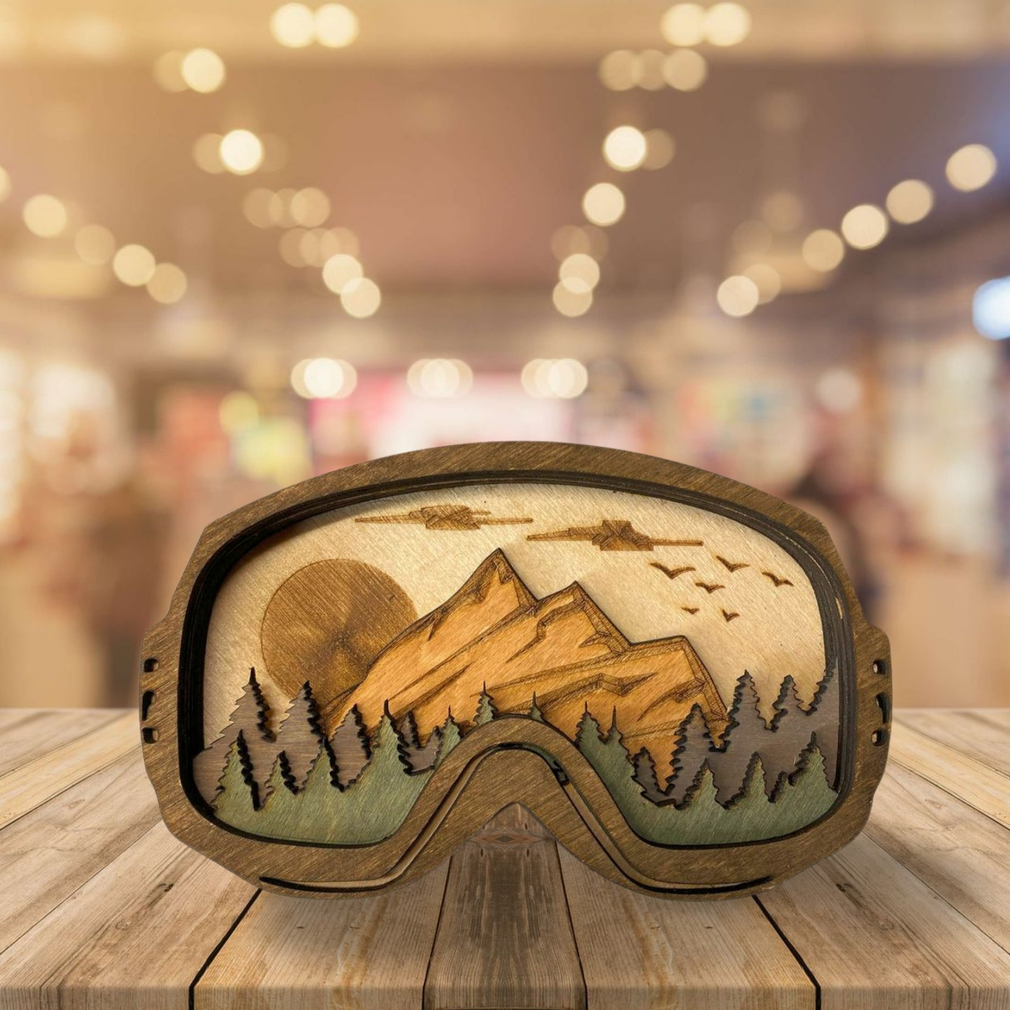 OBrandInc Facebook ad: Unique Handmade Wood Art