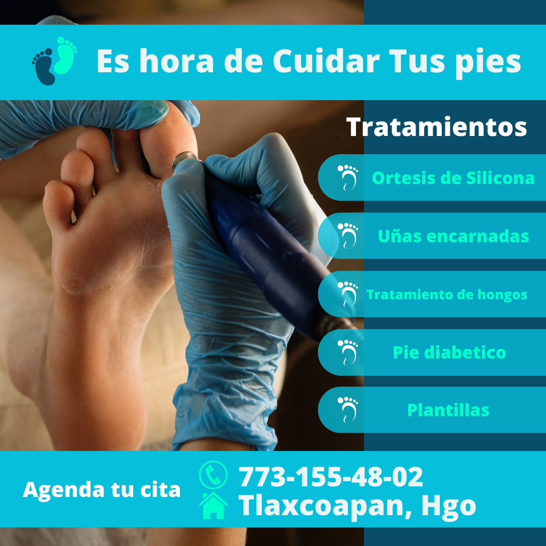 Clinipies Higiene y podología Facebook ad: Haz una cita dando clic