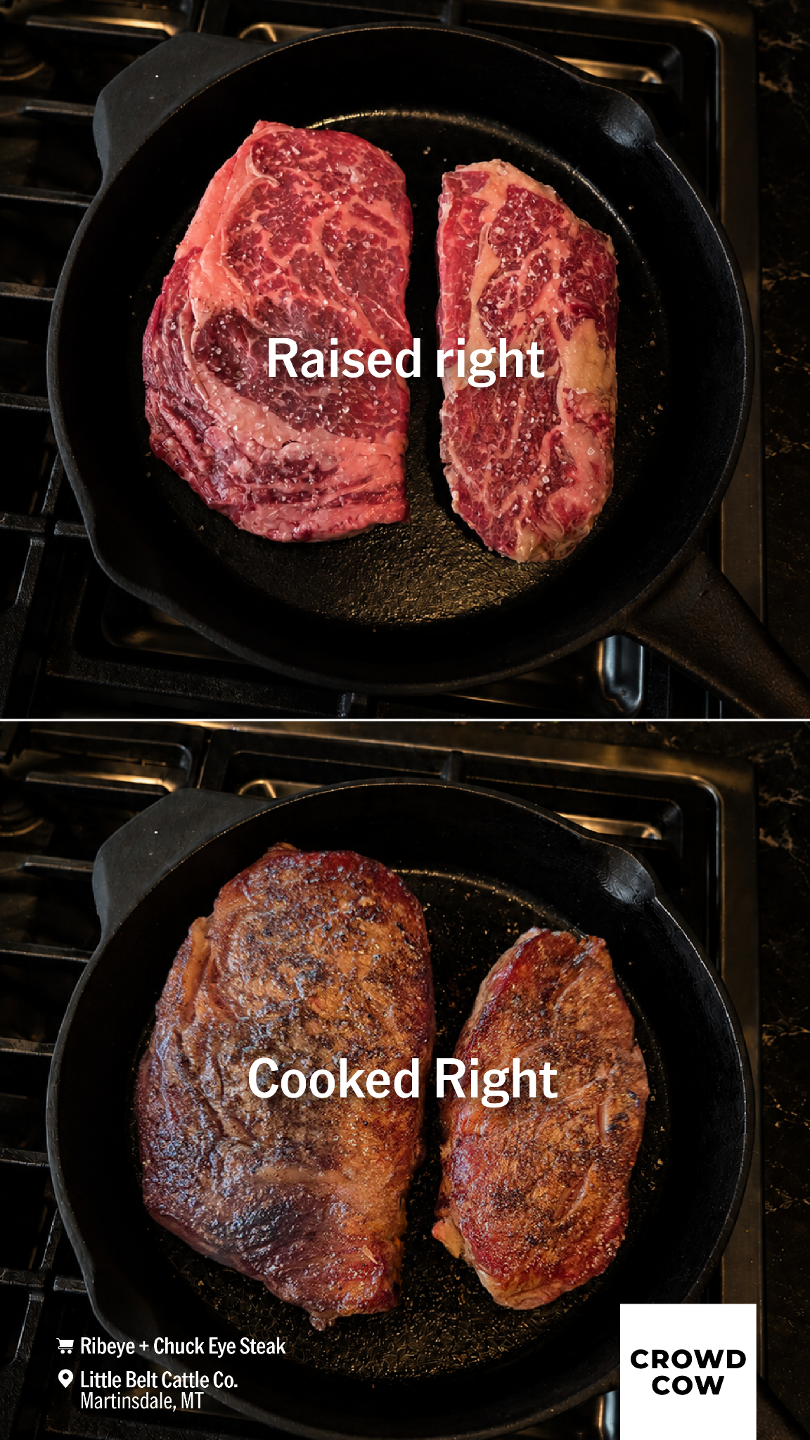 Crowd Cow Facebook ad