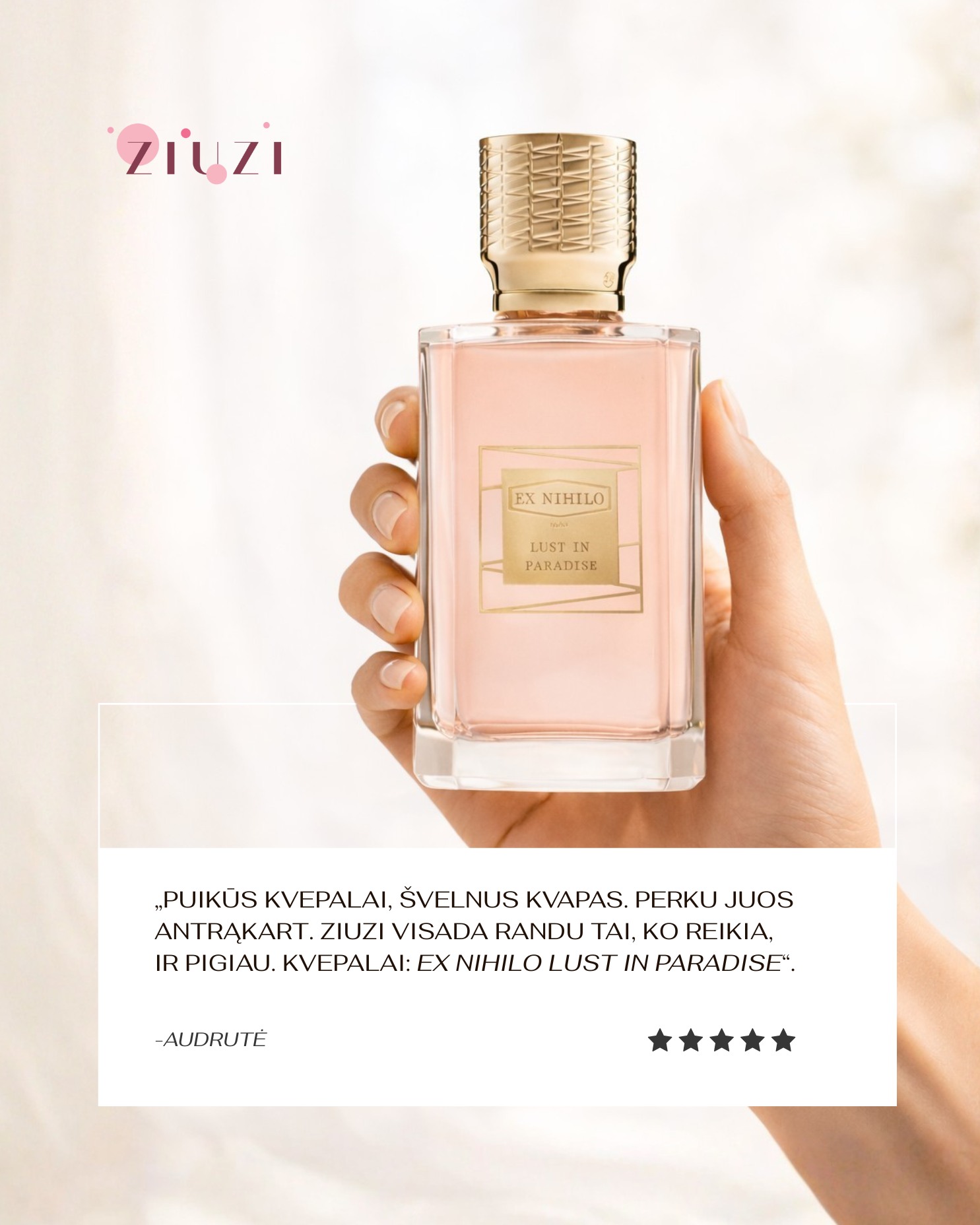Ziuzi.lt Facebook ad