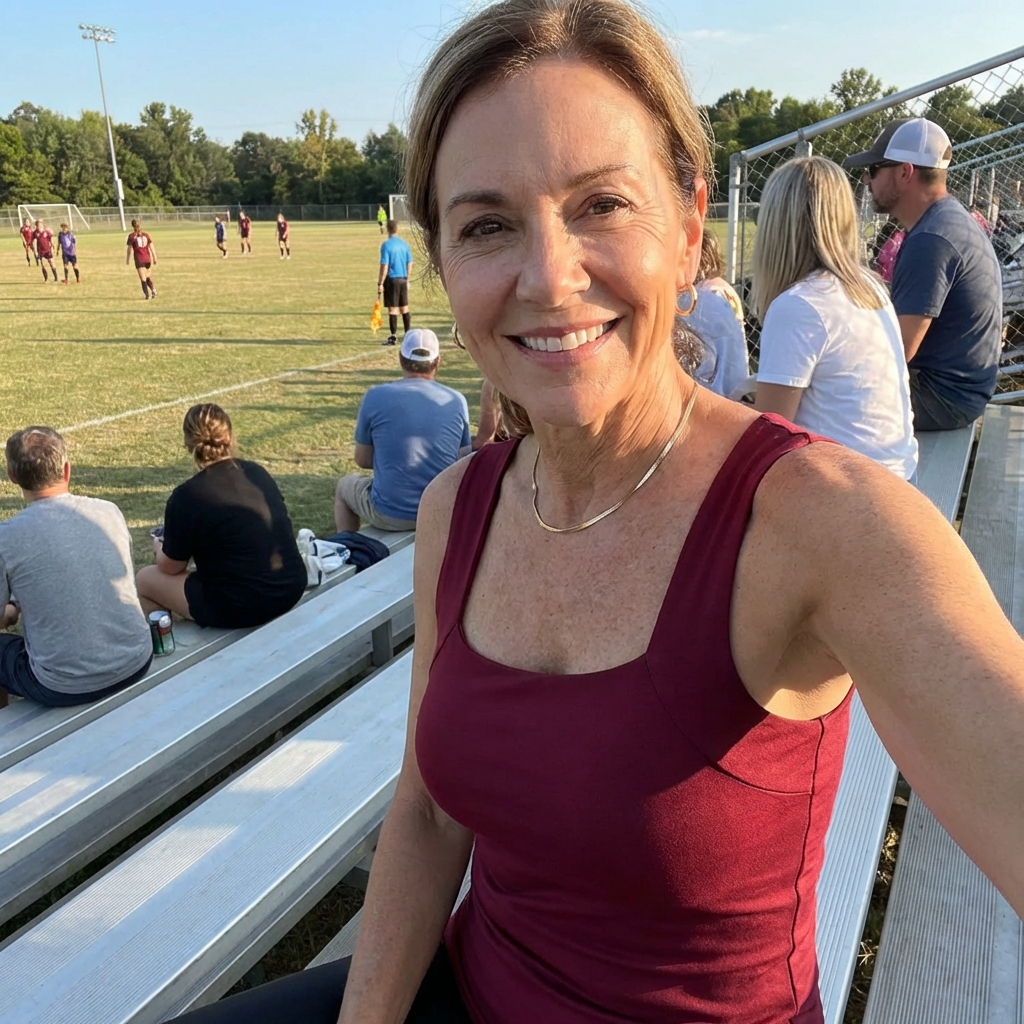 Sophie Tremblay Stylist Facebook ad: Mom, you coming to Sarah’s game