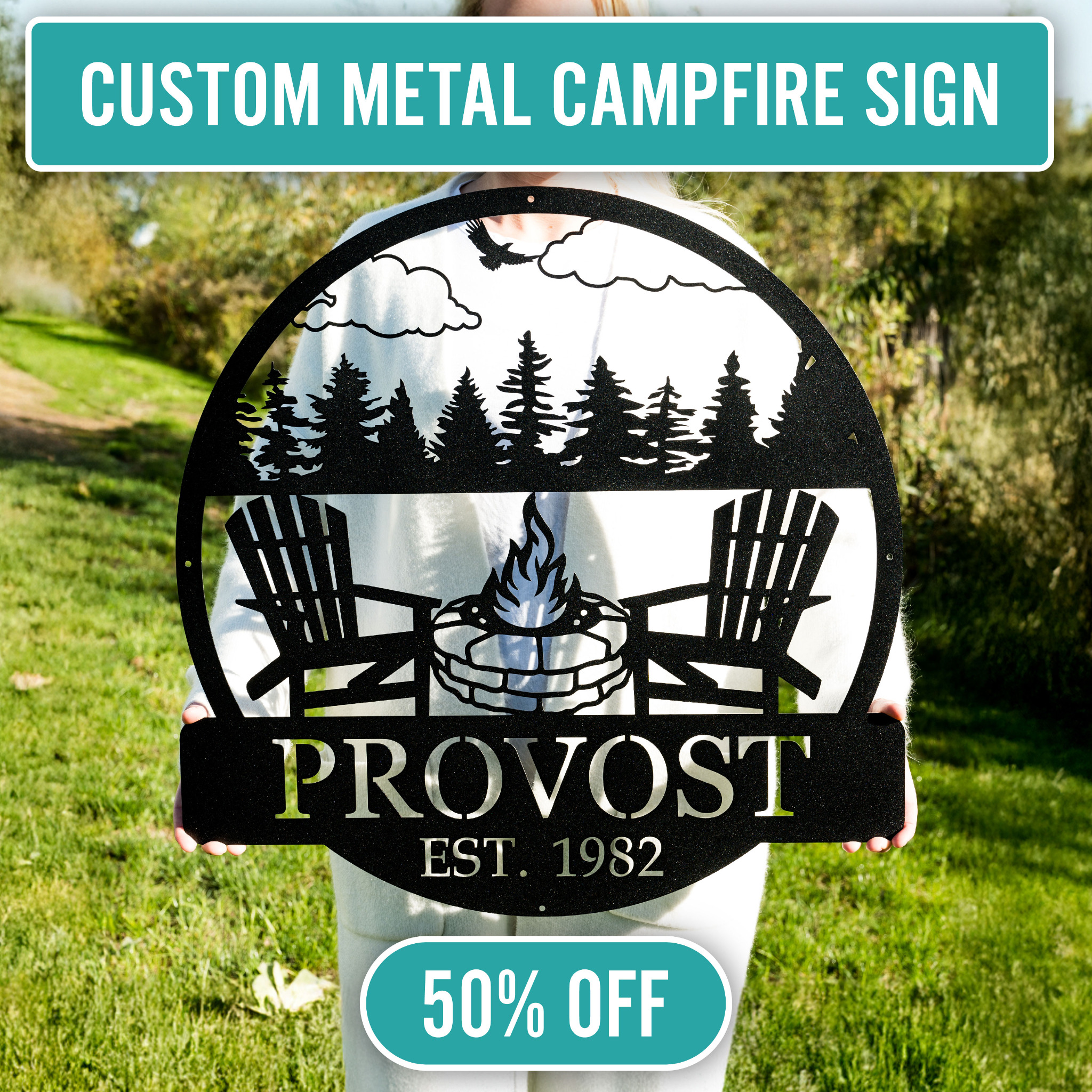 Lakeshore Metal Decor Facebook ad
