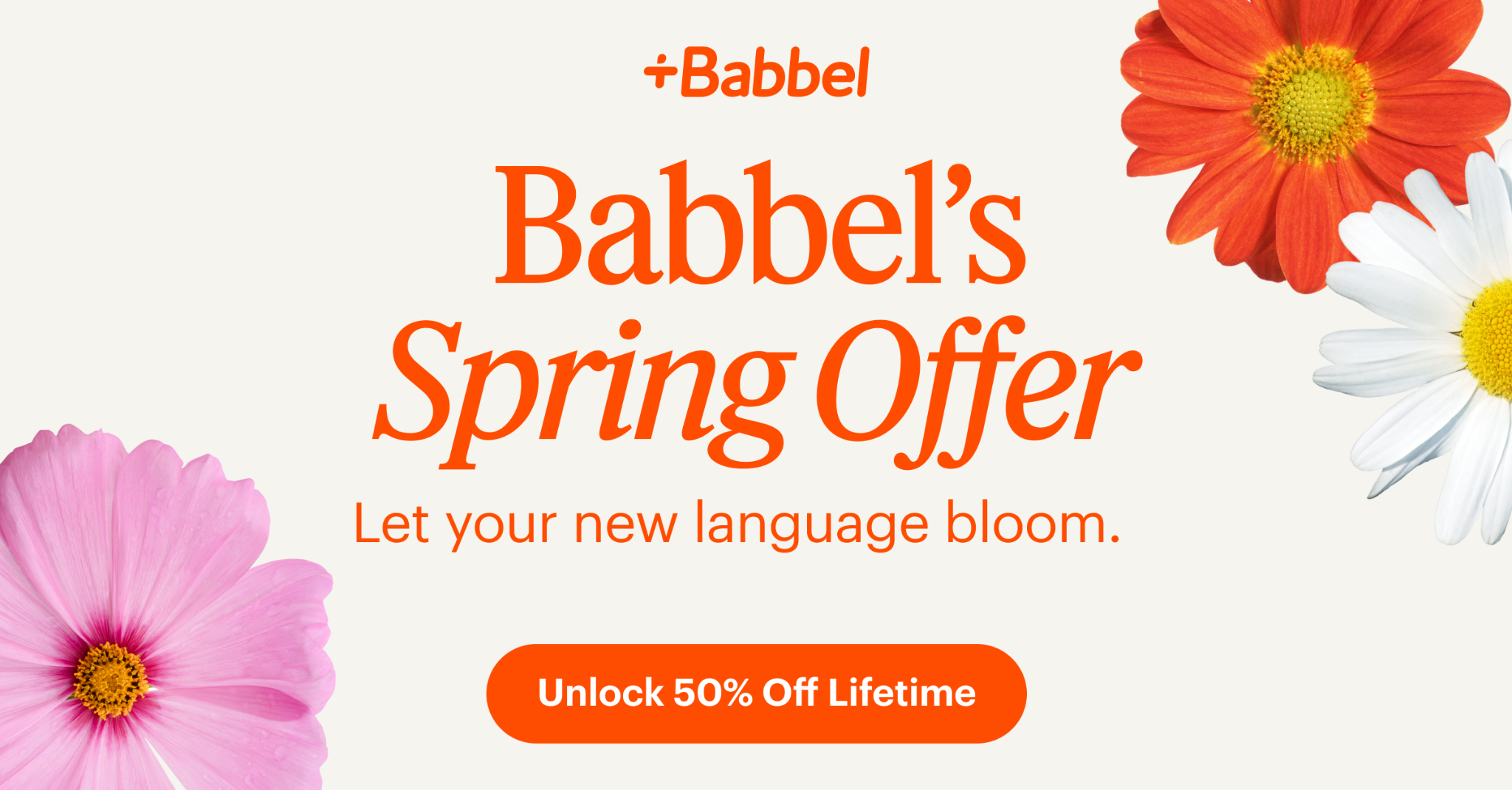Babbel Facebook ad