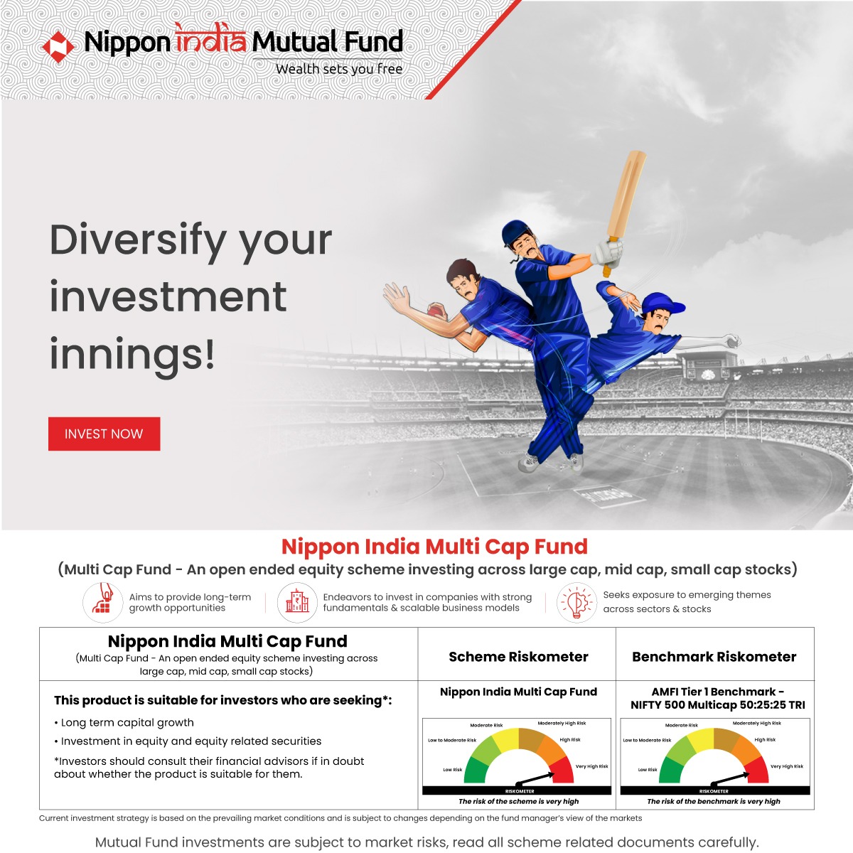 Nippon India Mutual Fund Facebook ad