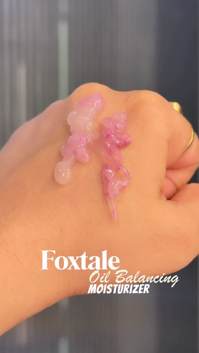 Foxtale Facebook ad: Hydration without the grease