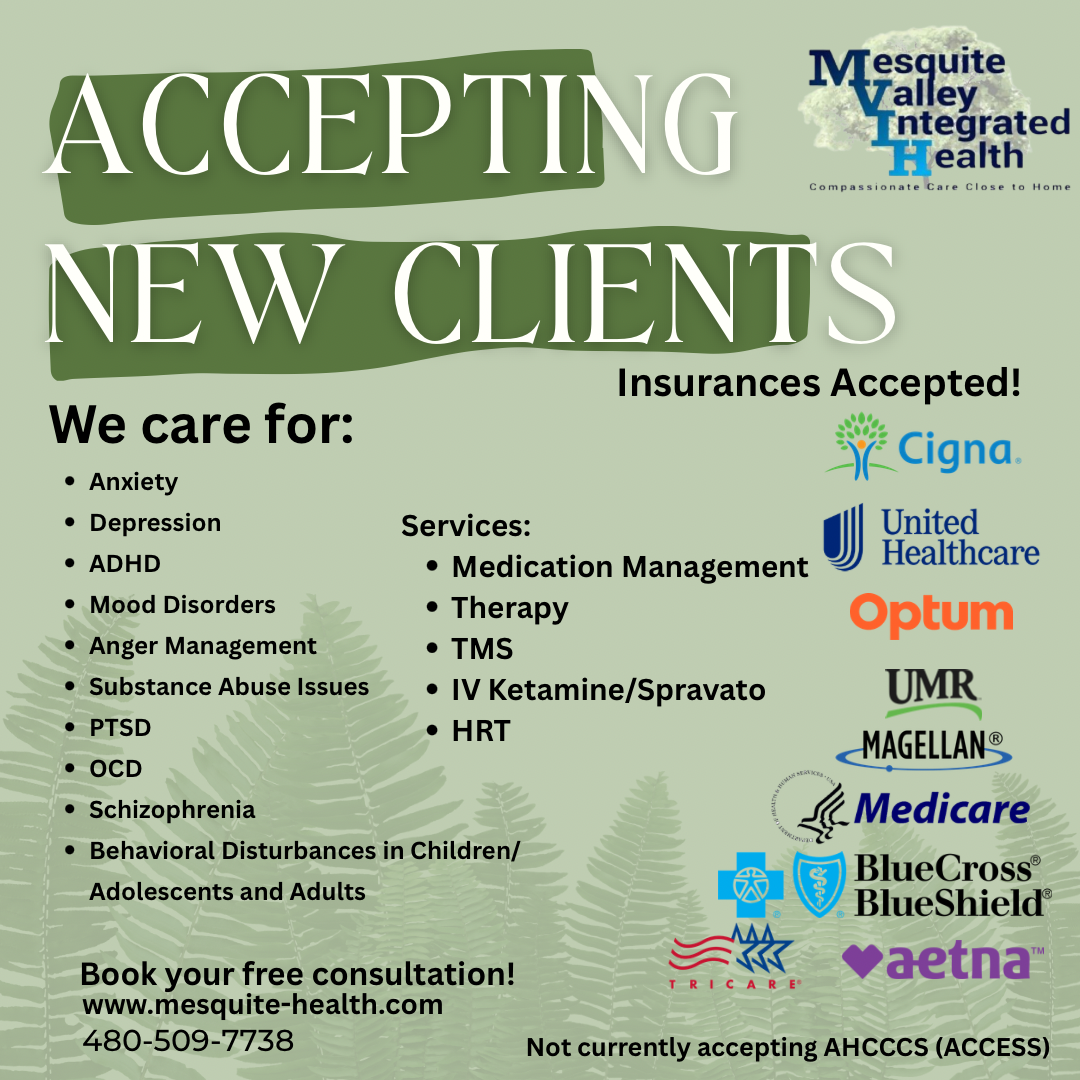 Mesquite Valley Integrated Health Facebook ad: Unique & Compassionate Care