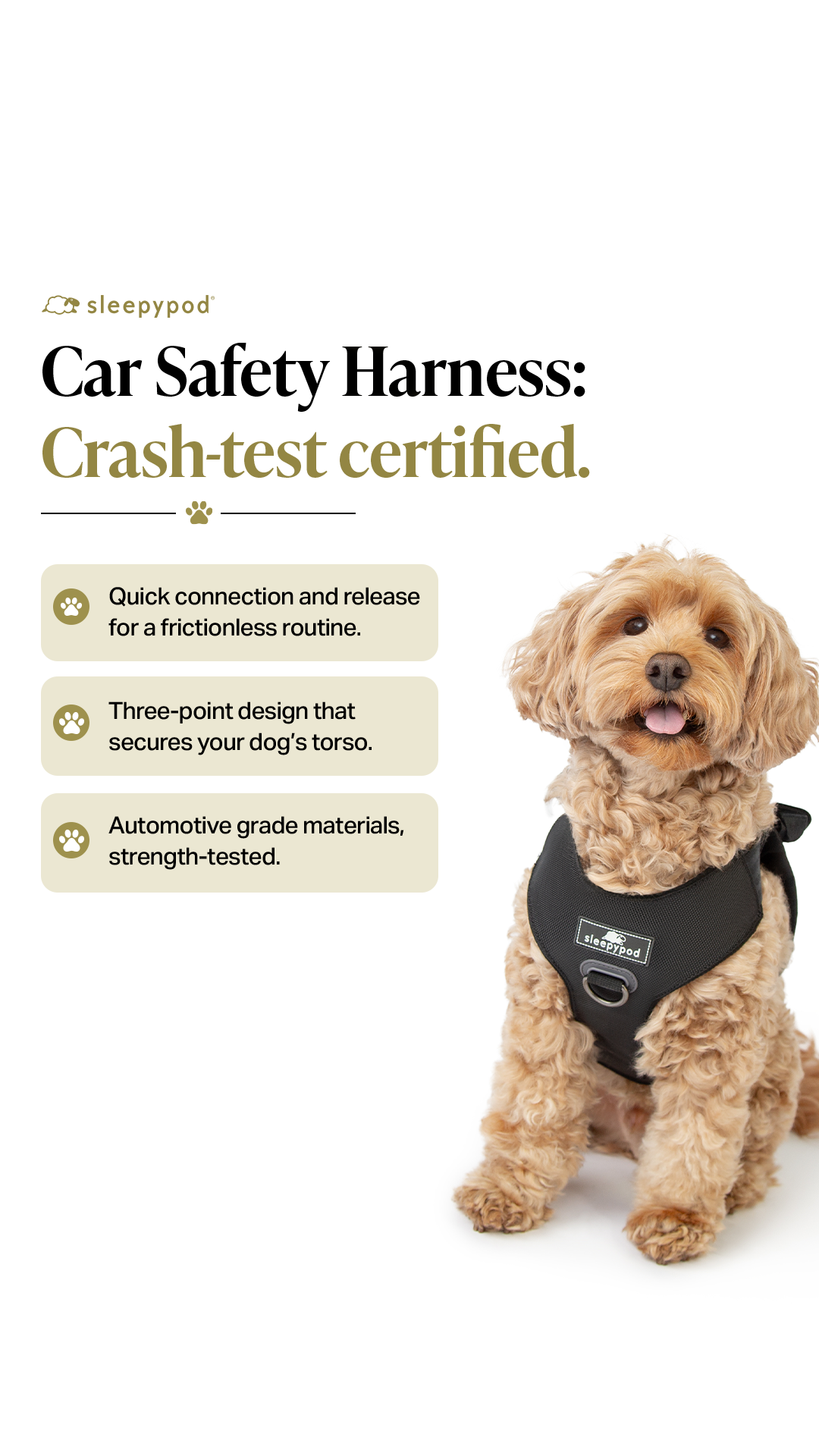 Sleepypod Facebook ad: CPS Certified