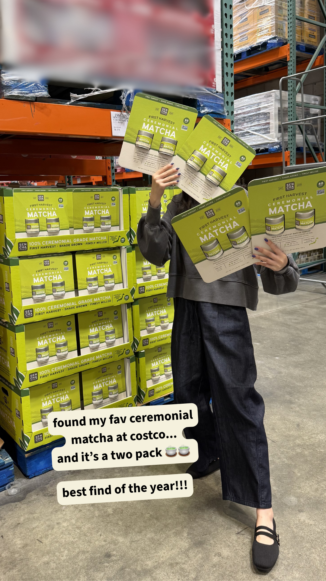Sencha Naturals Facebook ad: Find at Costco near you