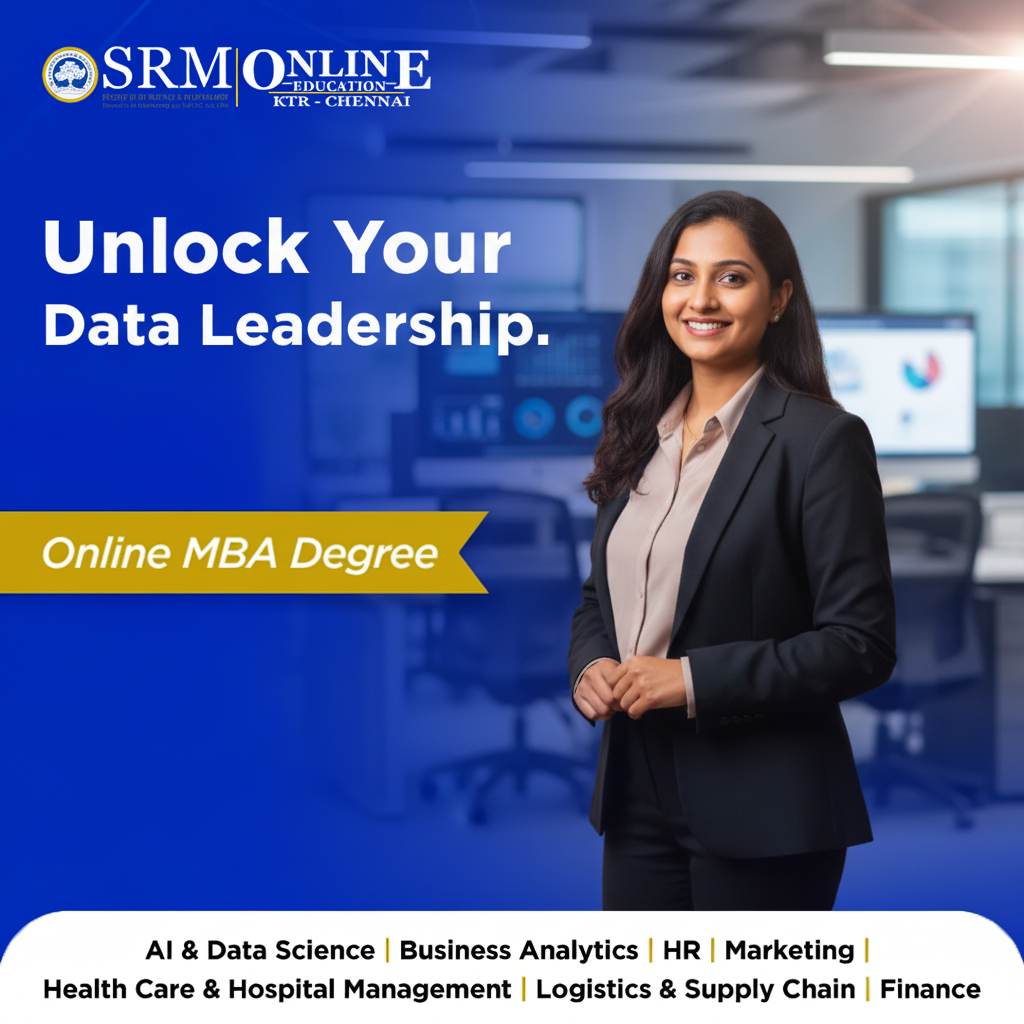 SRM Online Education Facebook ad
