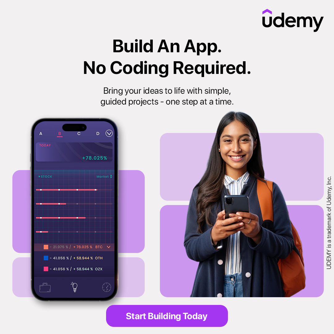 Udemy Facebook ad