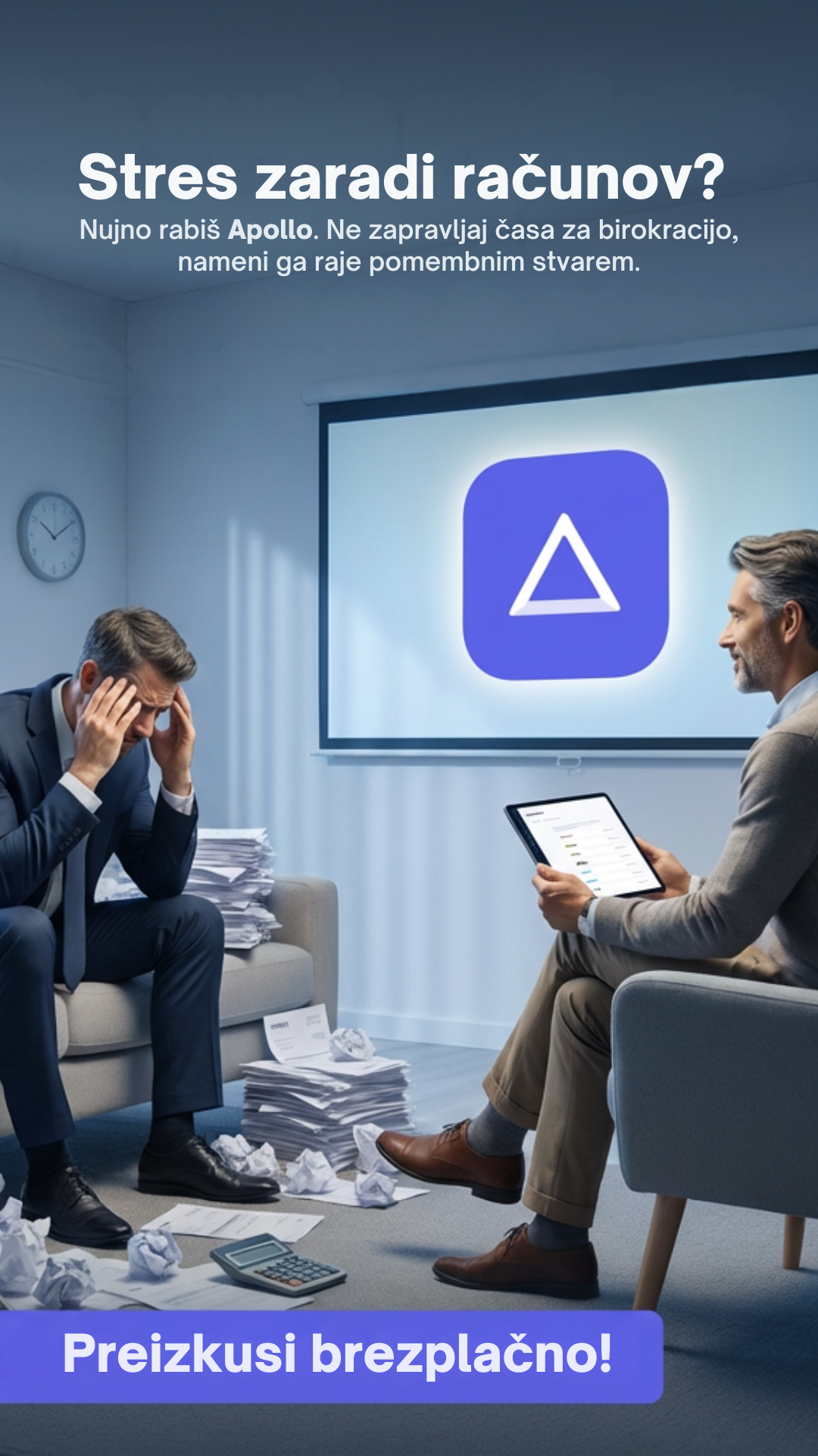 Apollo Facebook ad