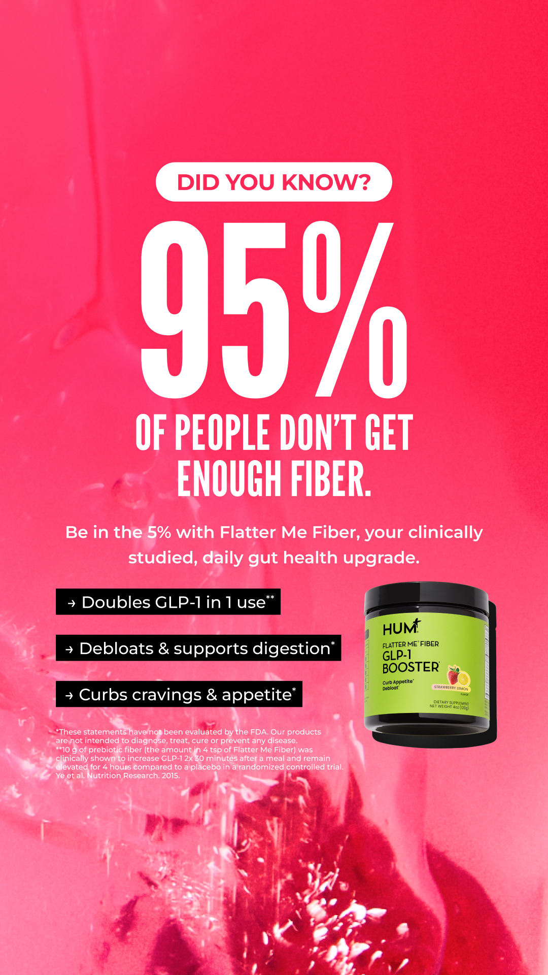 HUM Nutrition Facebook ad