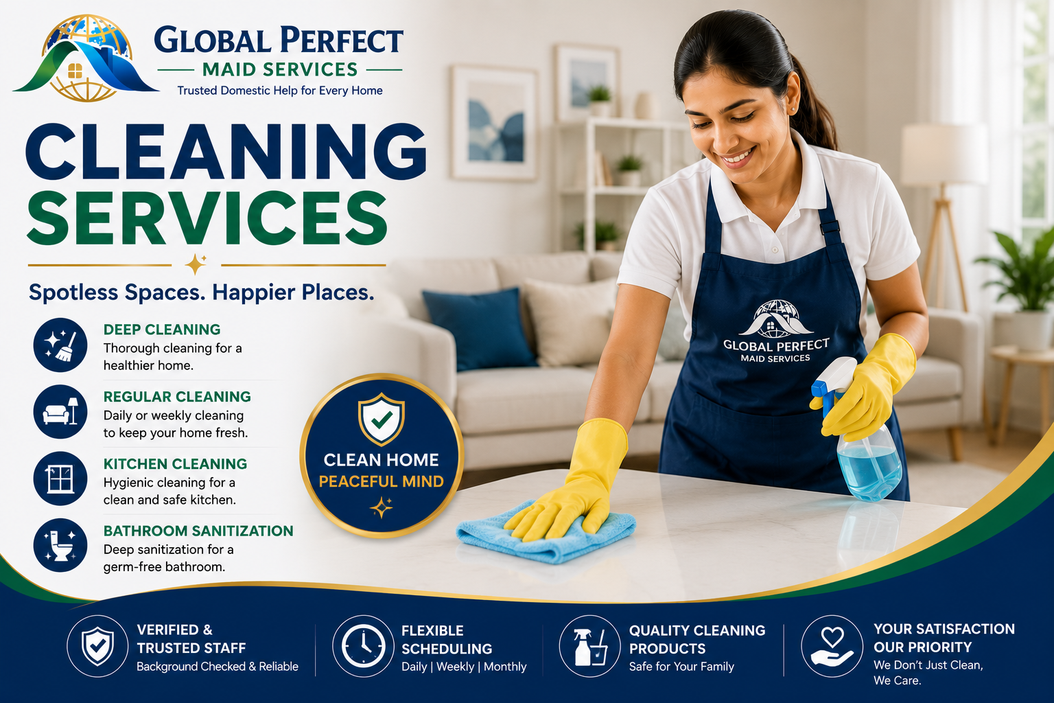 Global Perfect Maid Services Facebook ad