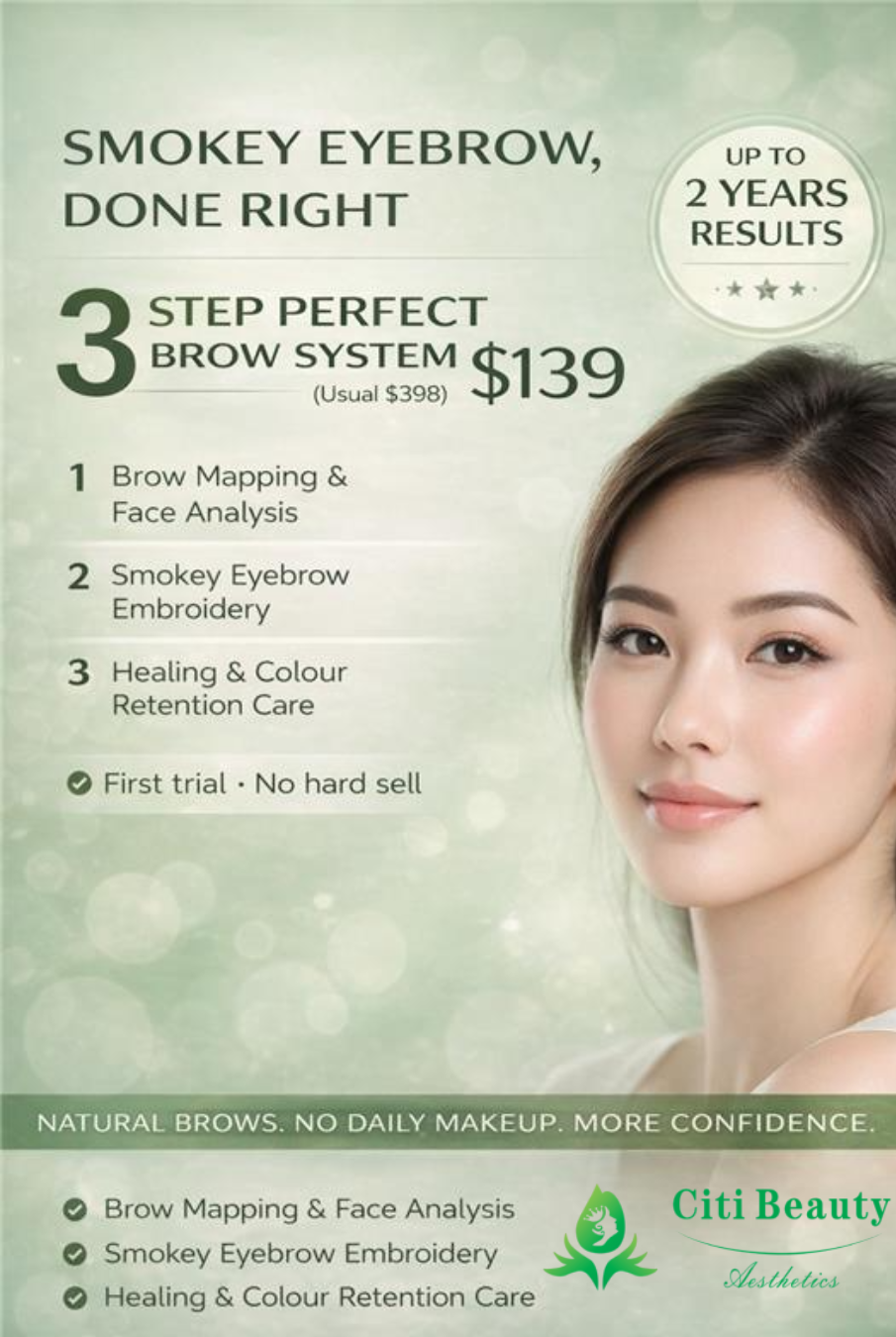 Citi Beauty Aesthetics Facebook ad