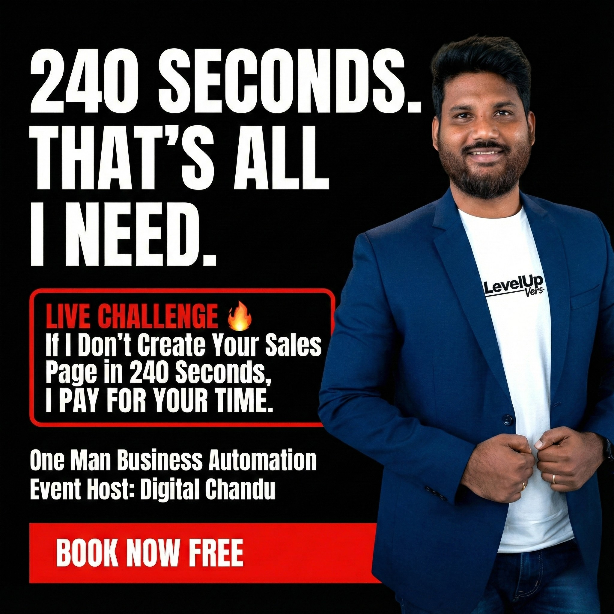 Digital Chandu Facebook ad