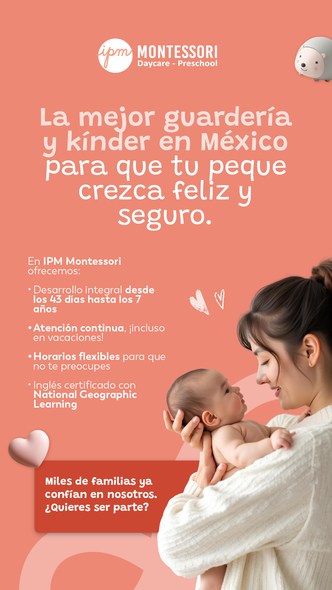 IPM Montessori Daycare - Preschool Facebook ad from Feb 10, 2026