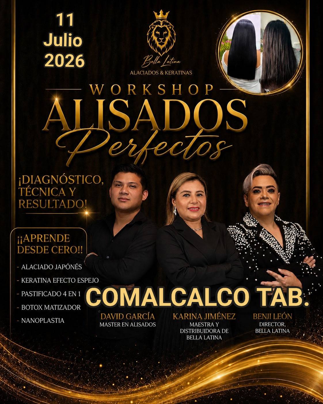 Distribuidor de Alaciado Japones y Keratina Bella Latina Facebook ad: COMALCALCO TAB.11/julio/2026