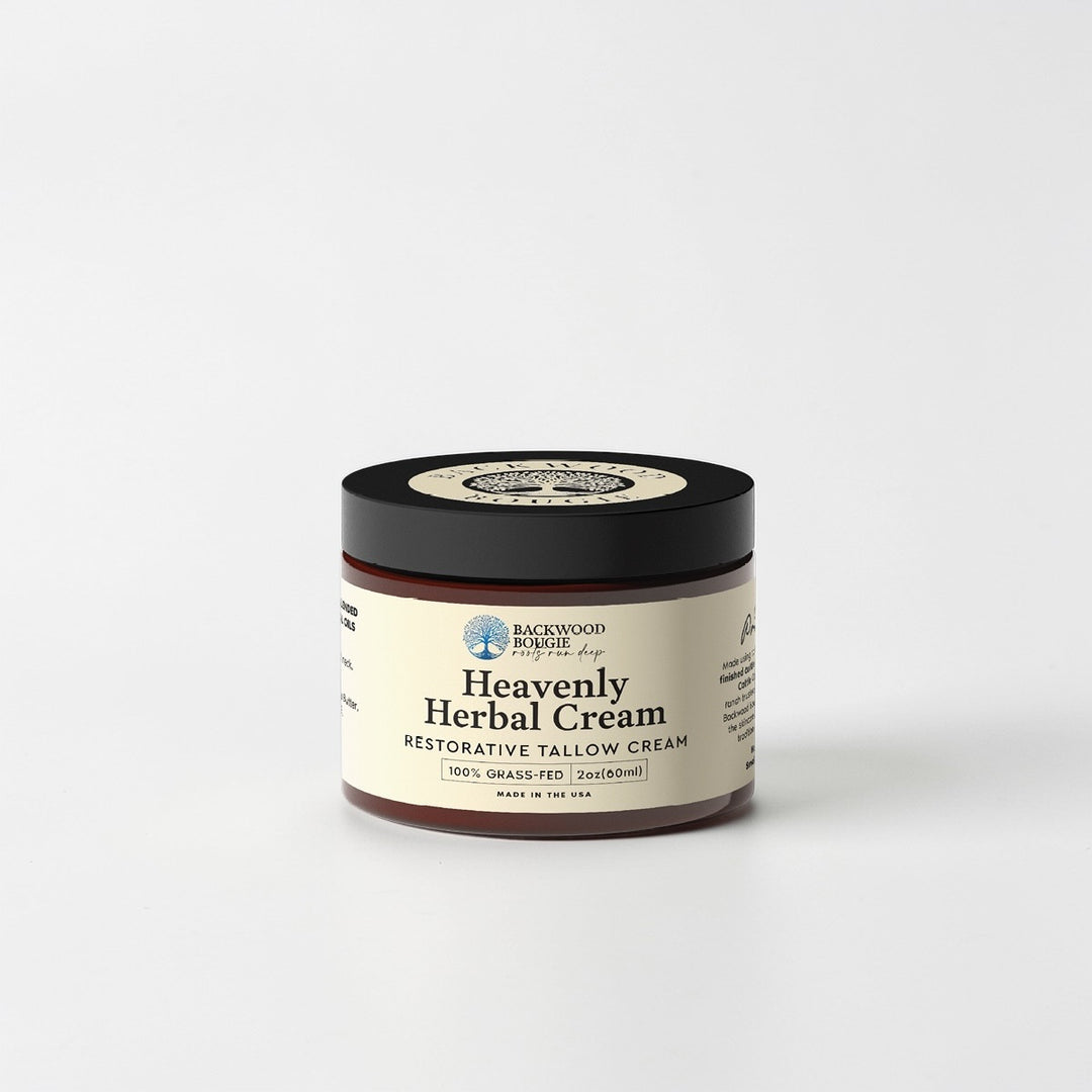 Backwood Bougie Facebook ad: A little care to start the day.