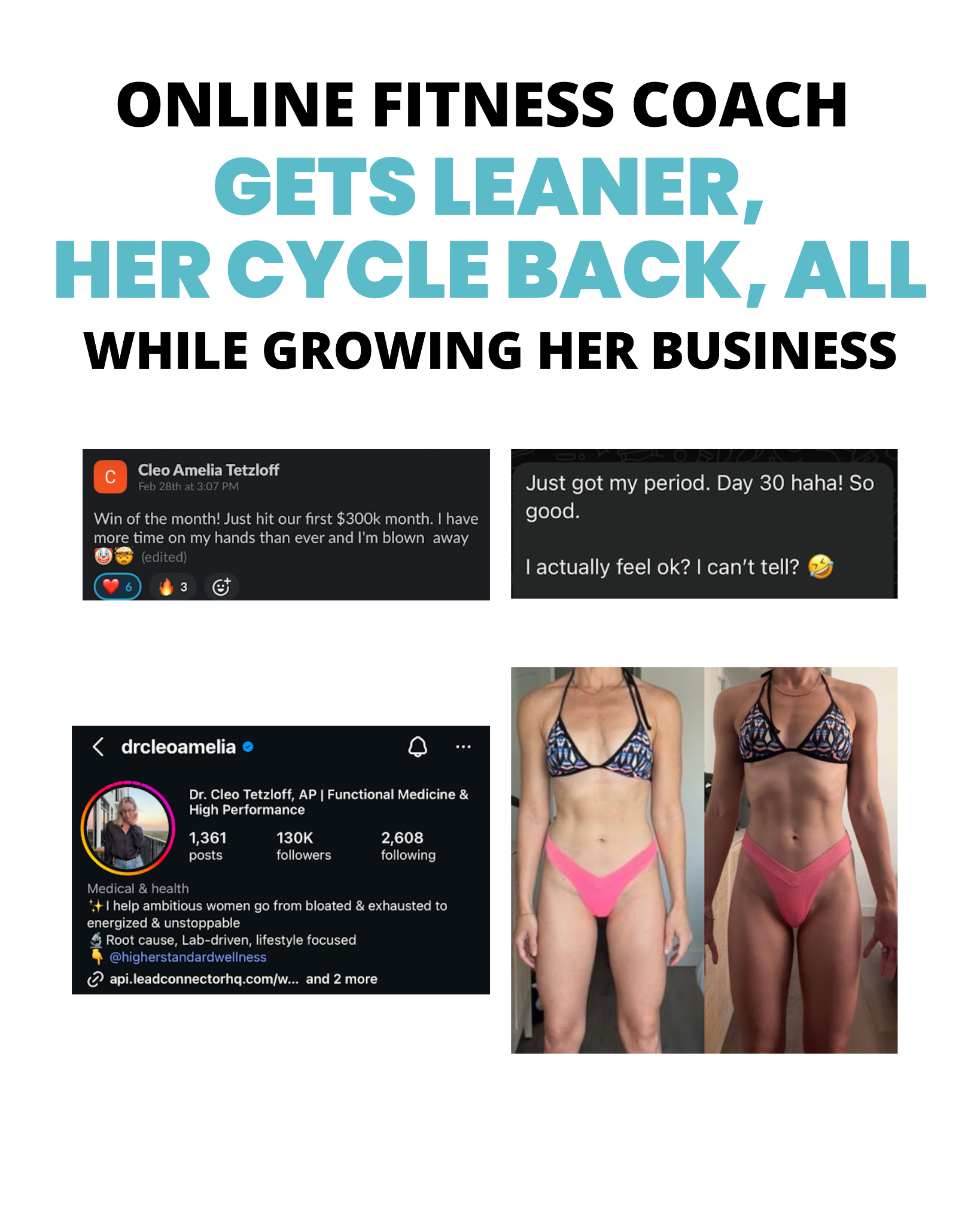 Caroline Biddle Facebook ad