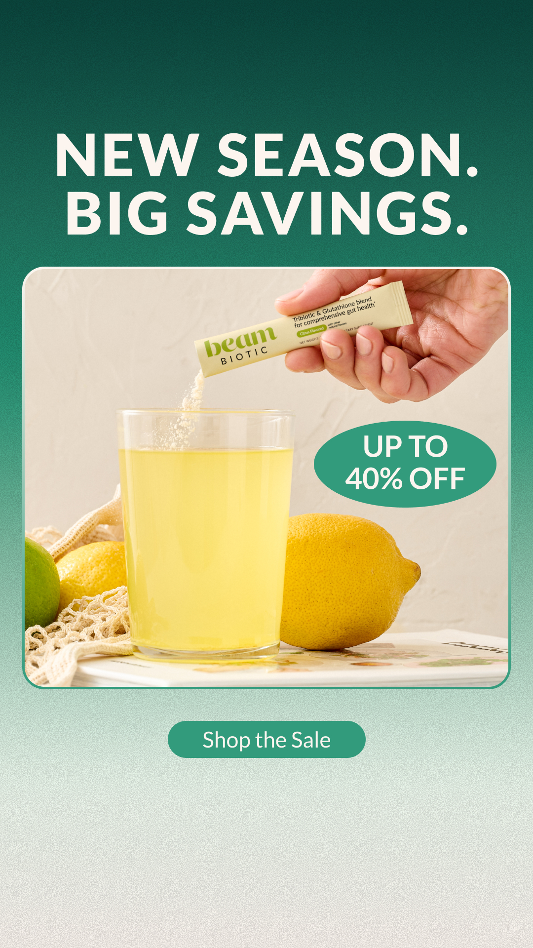 beam Facebook ad