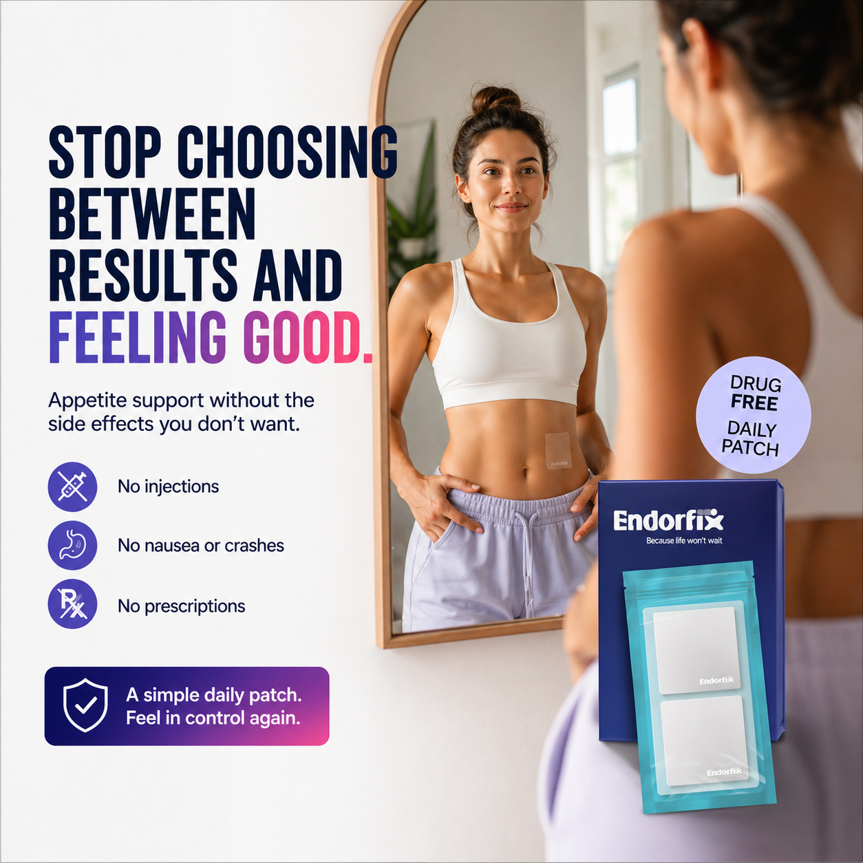 Endorfix Facebook ad