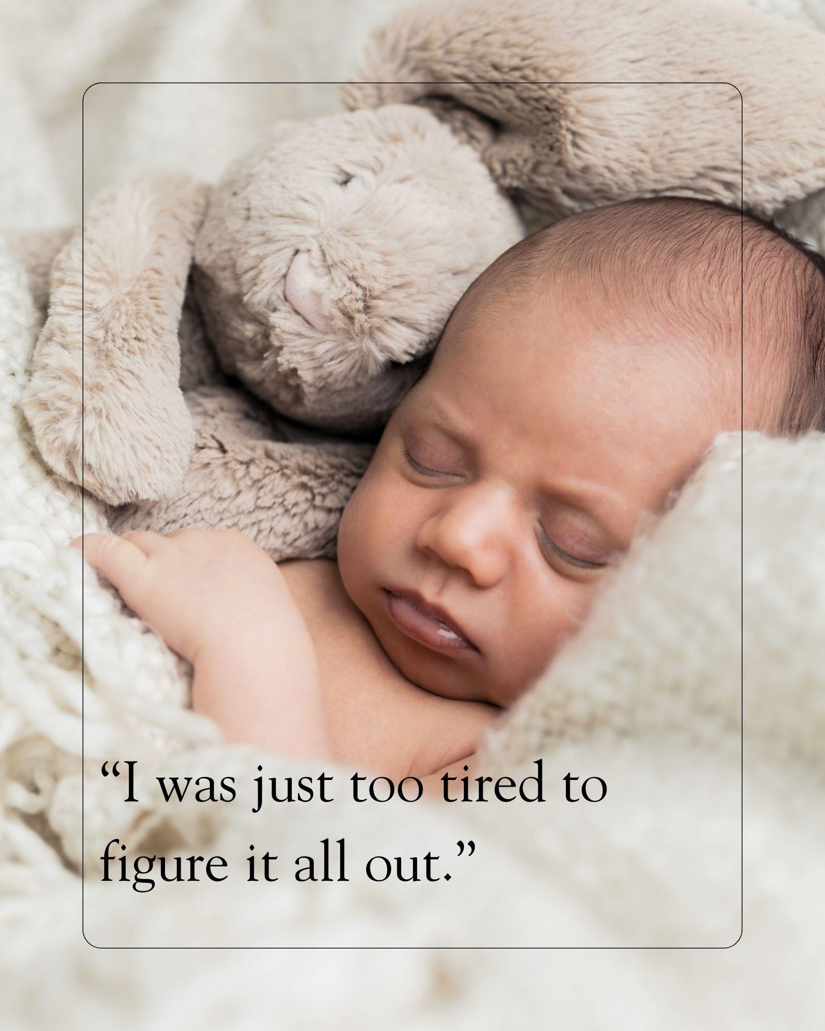 Grain & Weave - In Home Family & Baby Photography Facebook ad: I just wanted someone to make it easy.