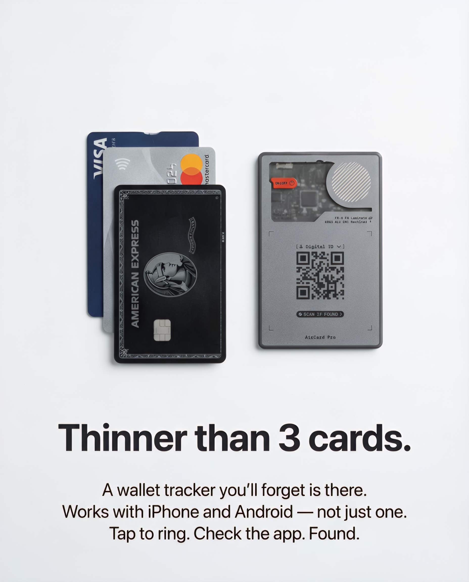 Rolling Square Facebook ad: Fits Any Wallet