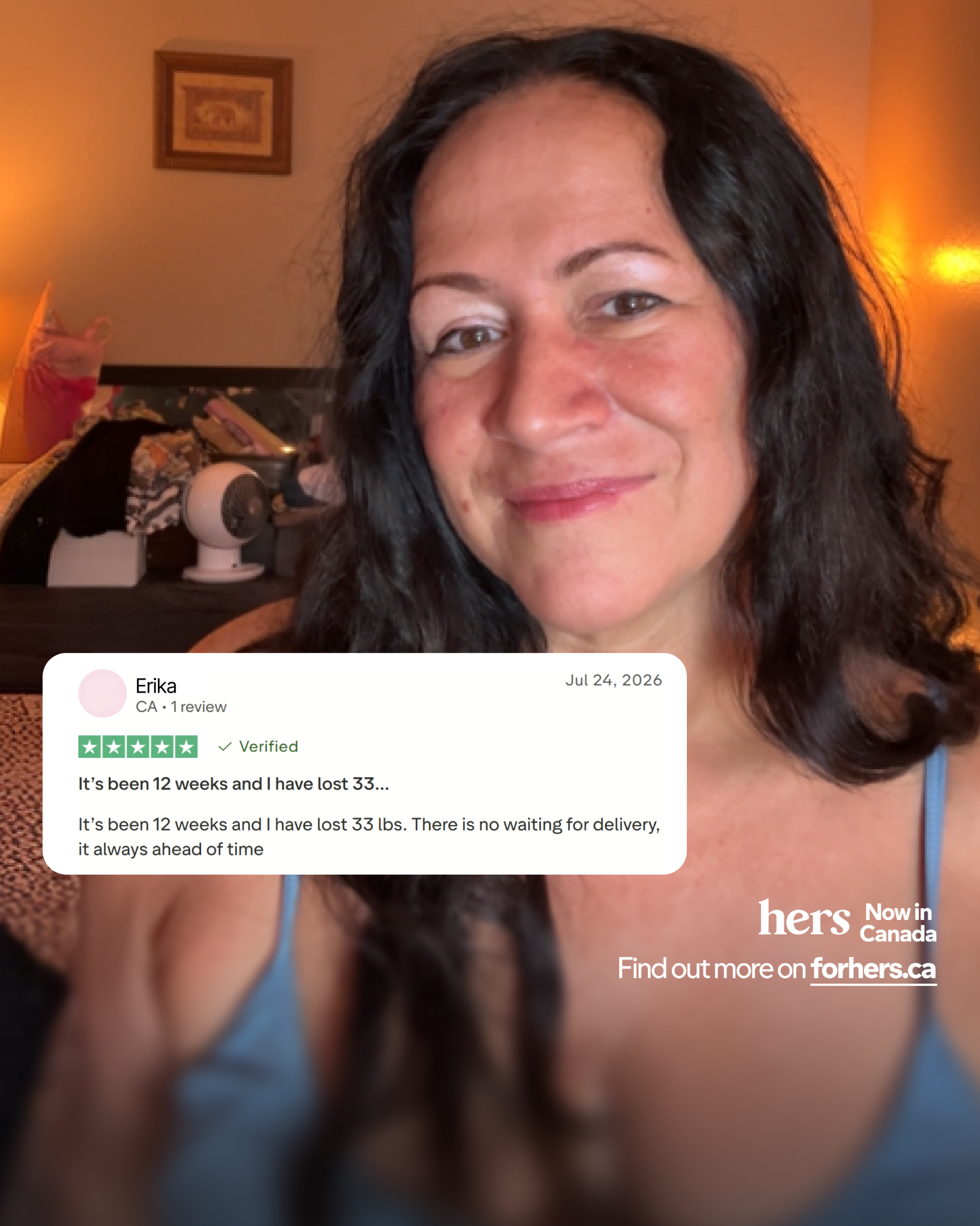 Hers Facebook ad