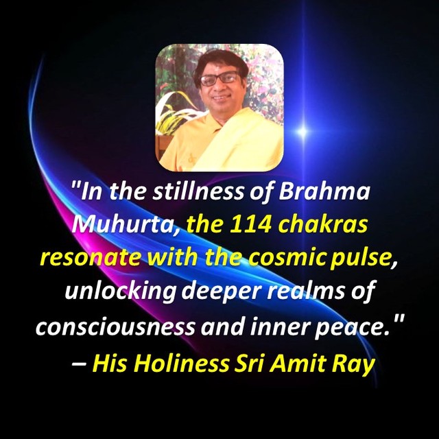 sriamitray Facebook ad: In the stillness of Brahma Muhurta, the 114…