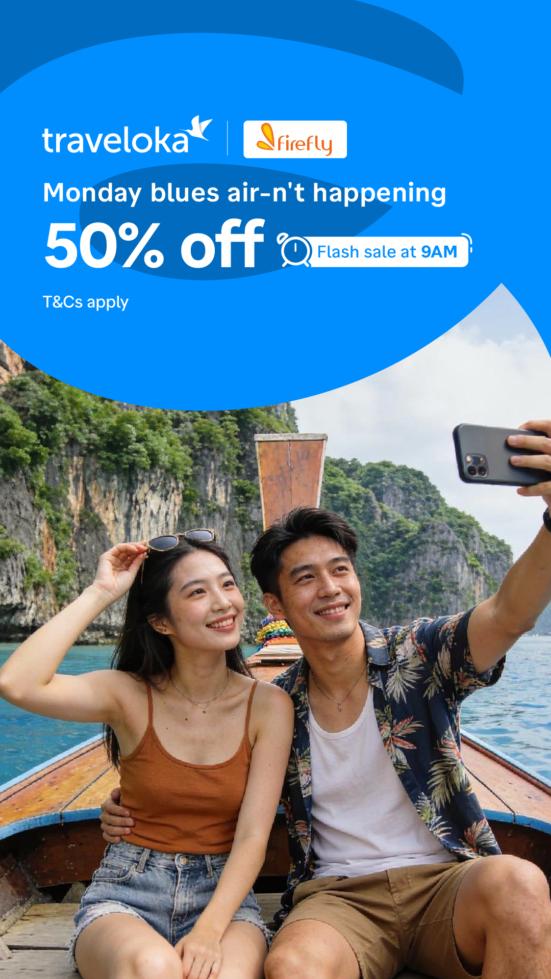Traveloka Malaysia Facebook ad