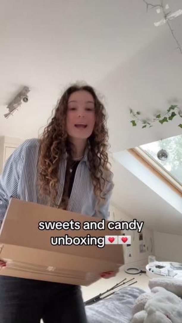 Sweets and Candy Facebook ad: Unbox the PERFECT Parcel with @a.meliawilson - nothing…
