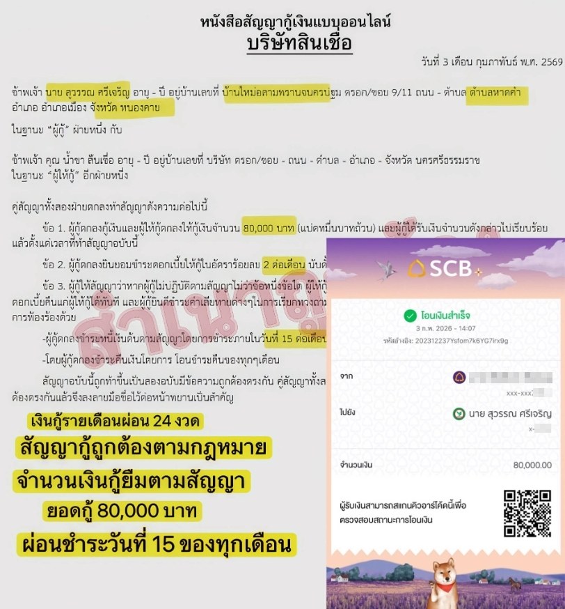 น้ำชา สินเชื่อ Facebook ad: รีวิวคนที่รับยอดที่ลูกค้าเคยกู้ไปนะคะคนไหนที่ต้องการเงินเดื…