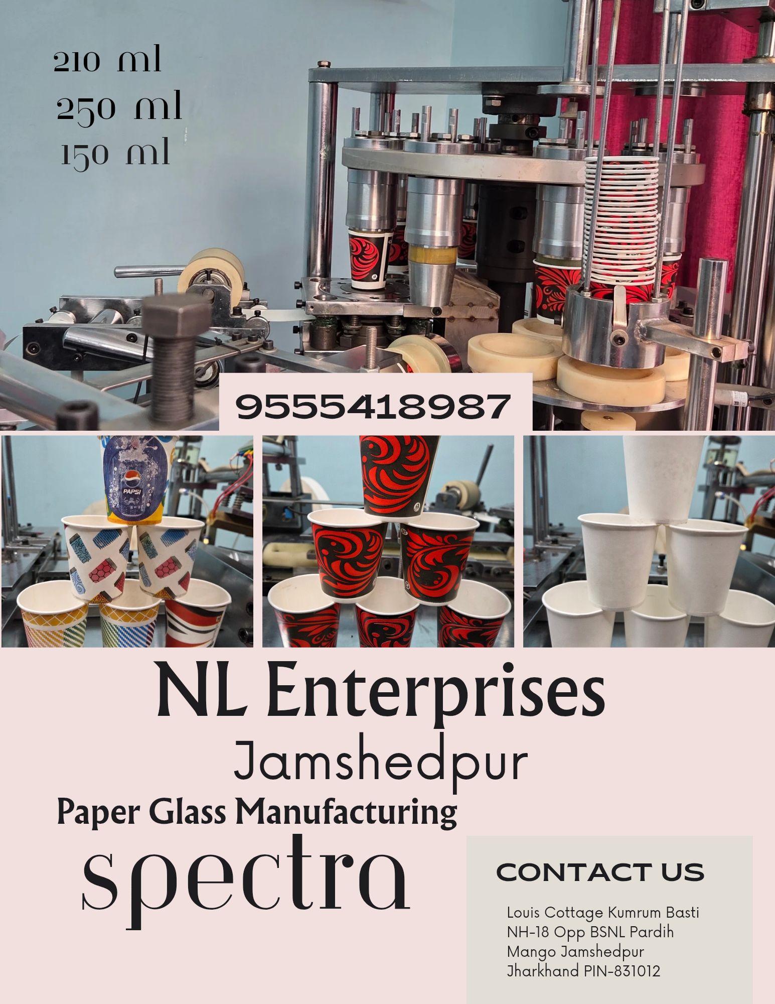 NL Enterprises Jamshedpur Facebook ad from Apr 29, 2026
