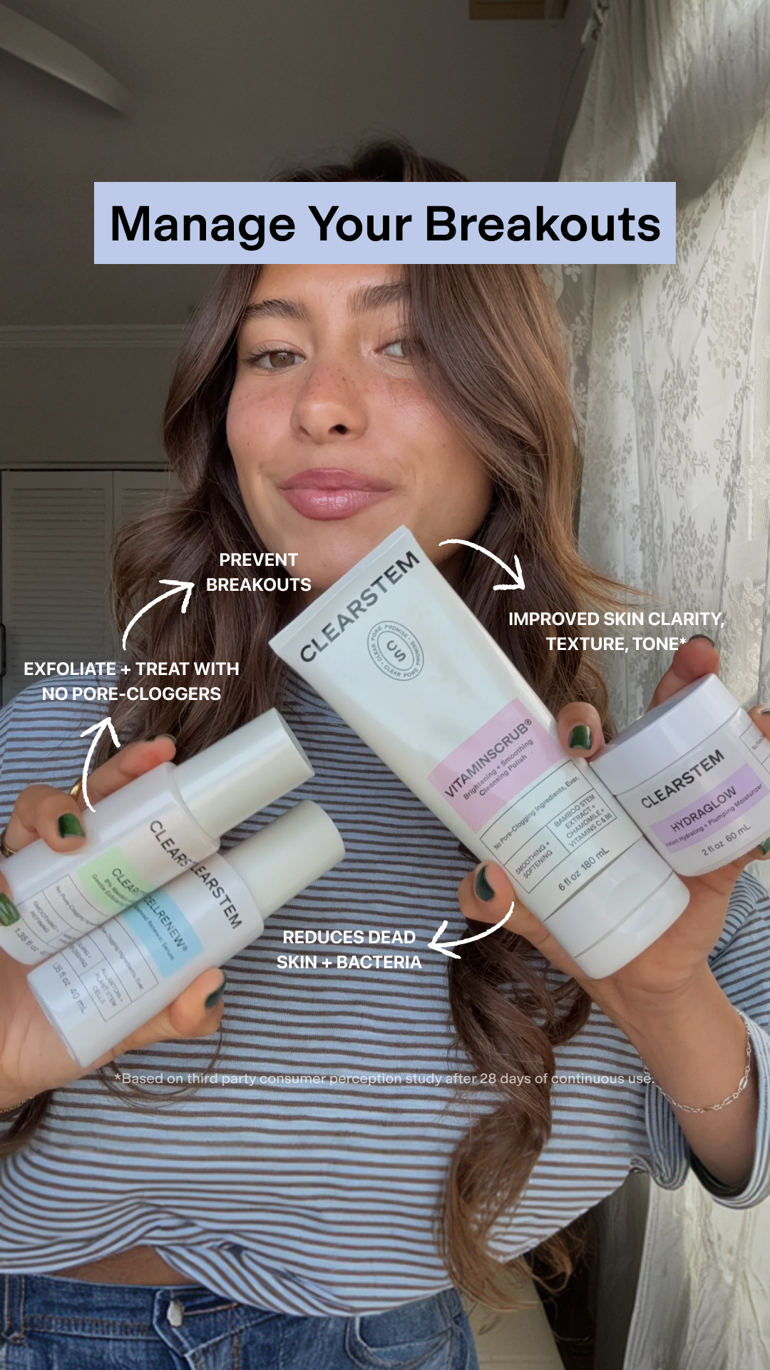 CLEARSTEM Skincare Facebook ad