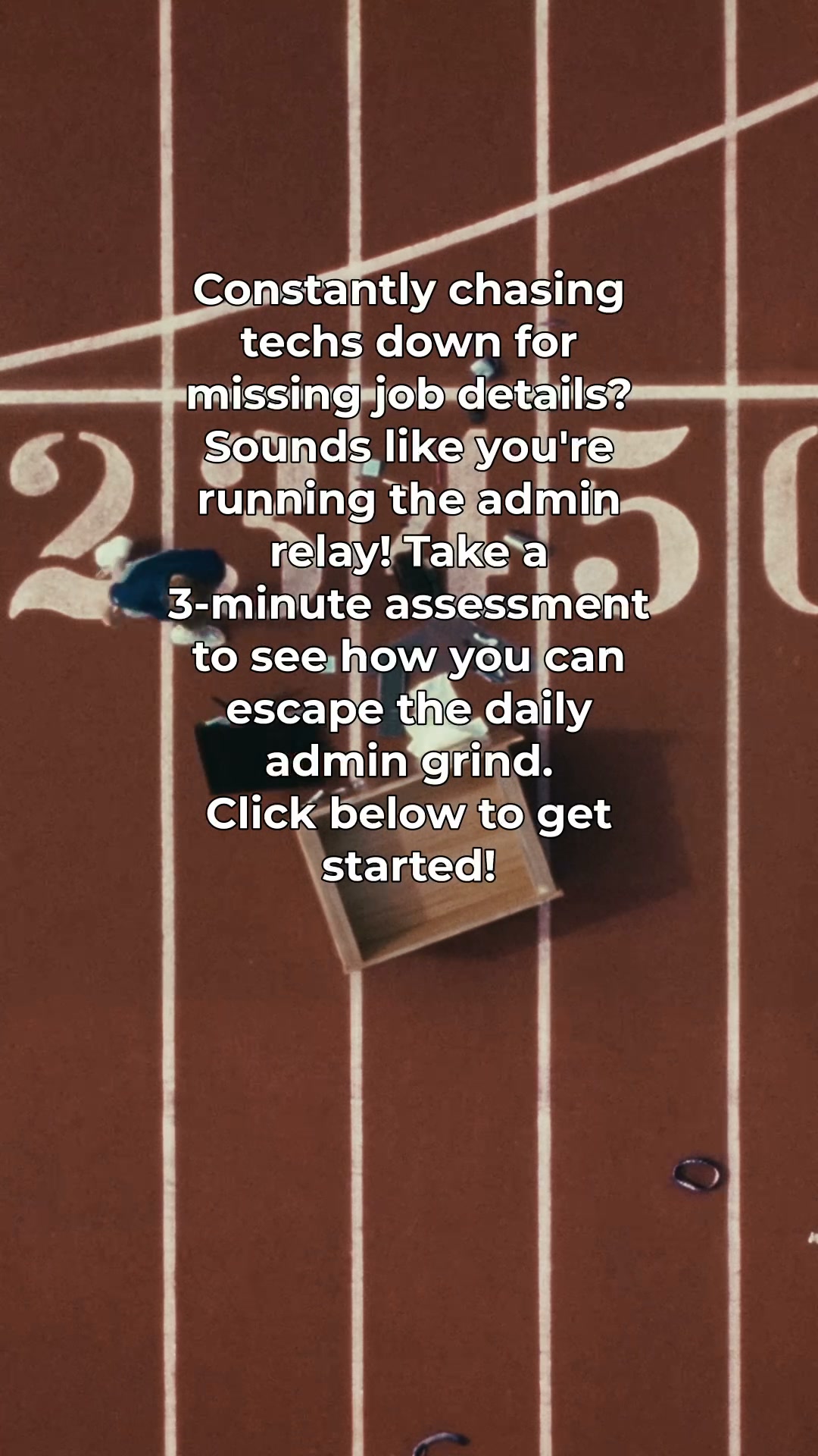 FieldPulse Facebook ad: End the Admin Relay