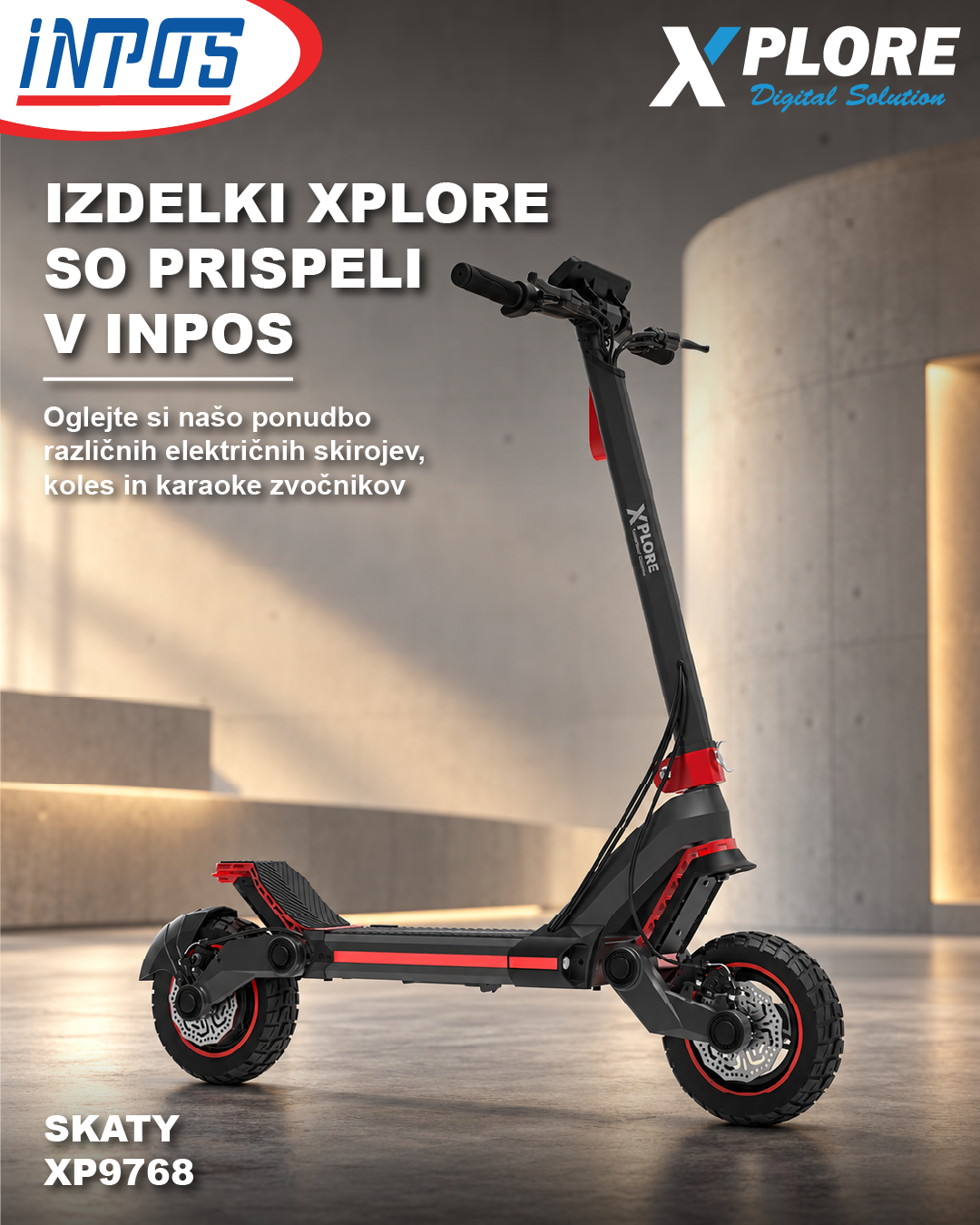 Xplore Slovenija Facebook ad: XPLORE SKATY XP9768