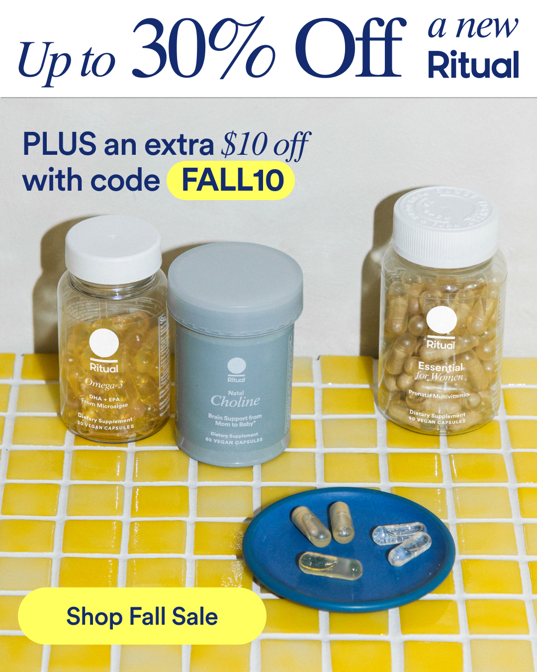 Ritual Facebook ad: Hello, fall.