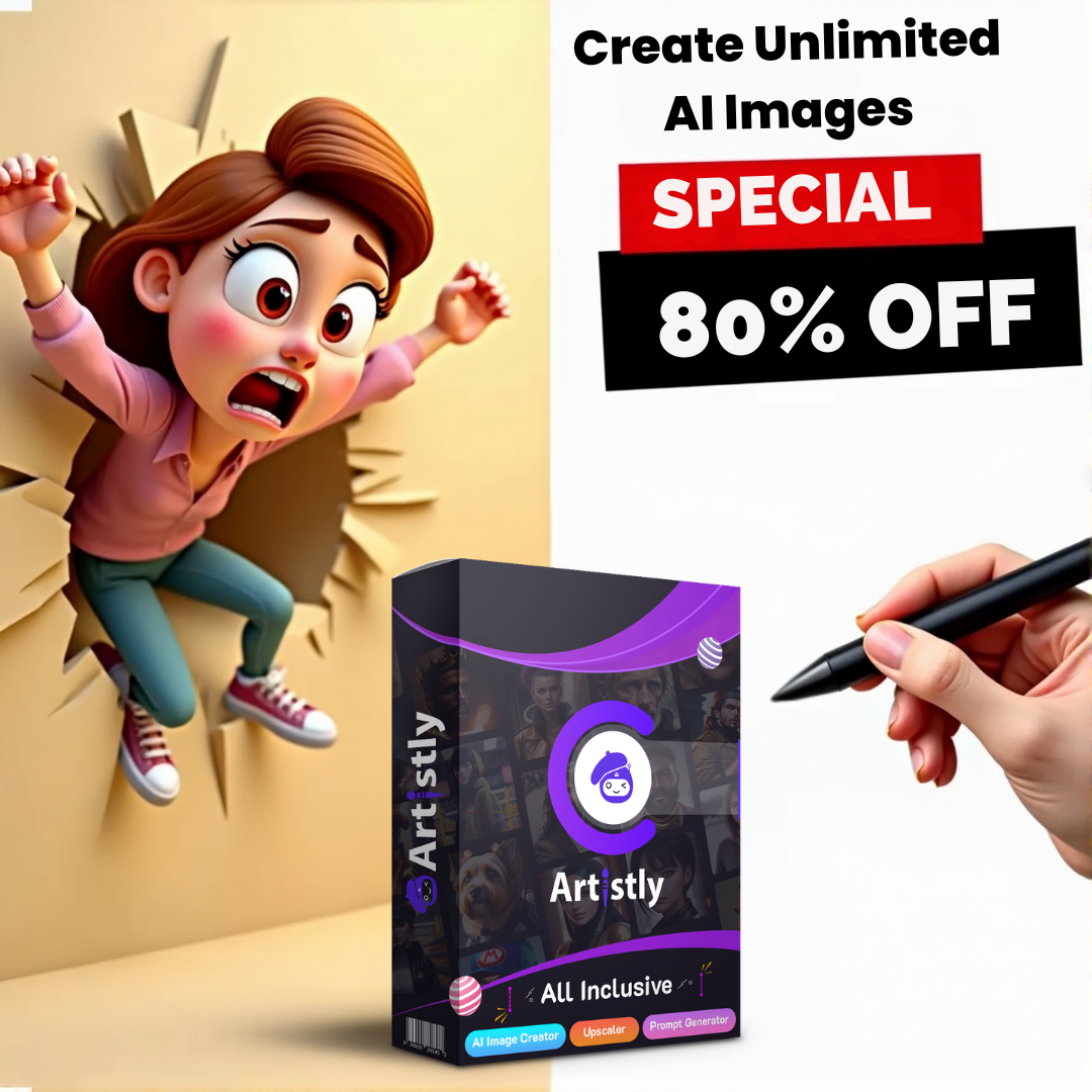 Artistly.ai ad creative