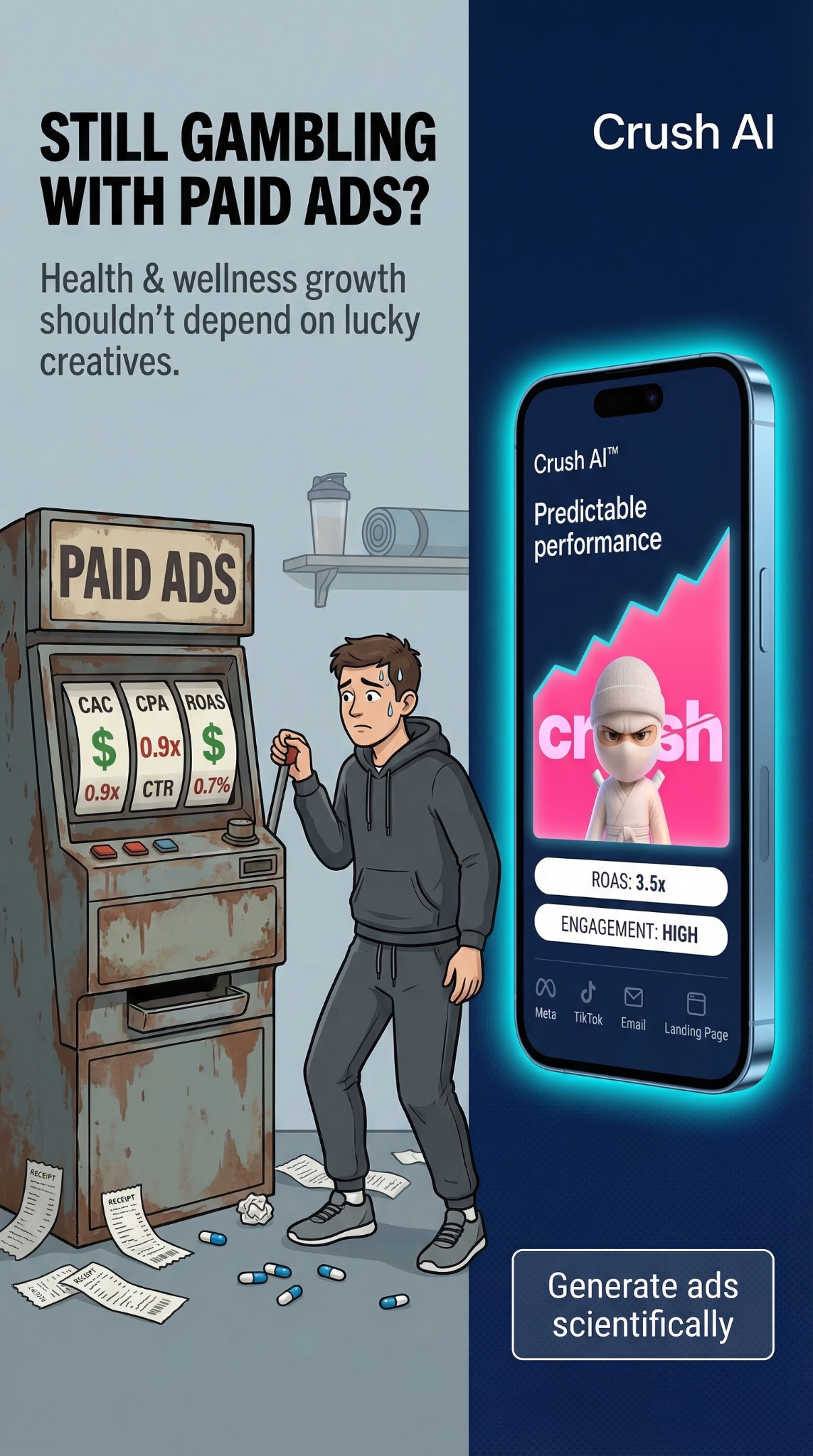 Mike Johnson - AI Marketing Facebook ad