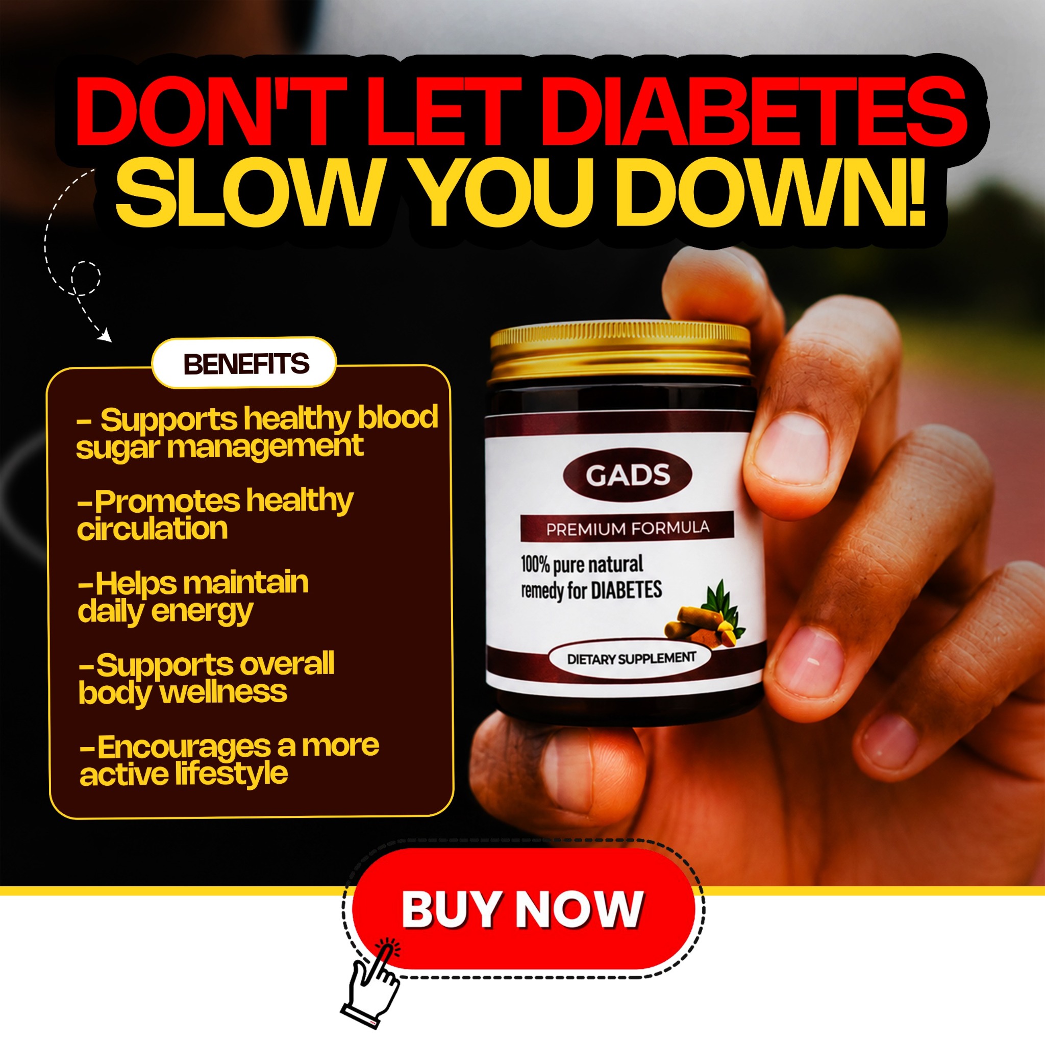 Healthy and happy life Facebook ad