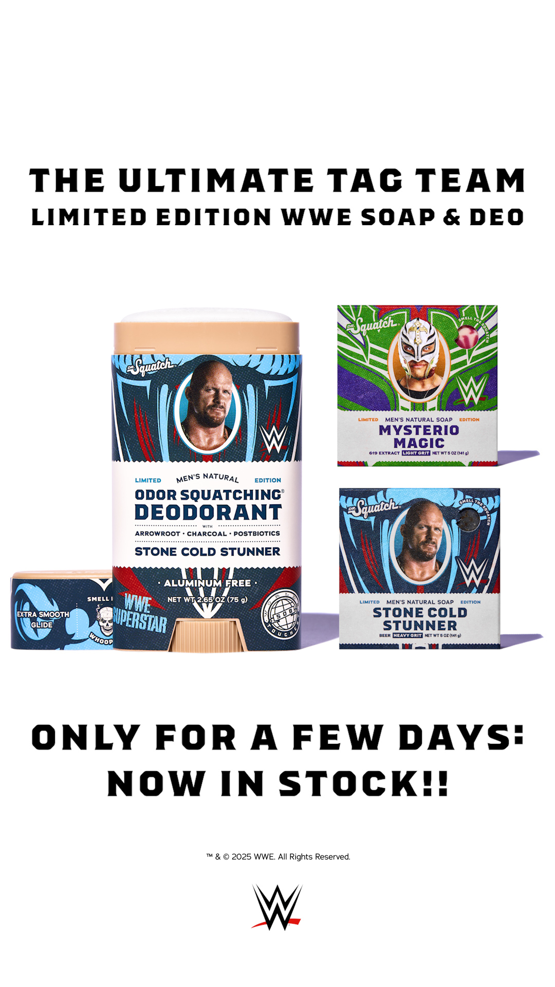 Dr. Squatch Facebook ad
