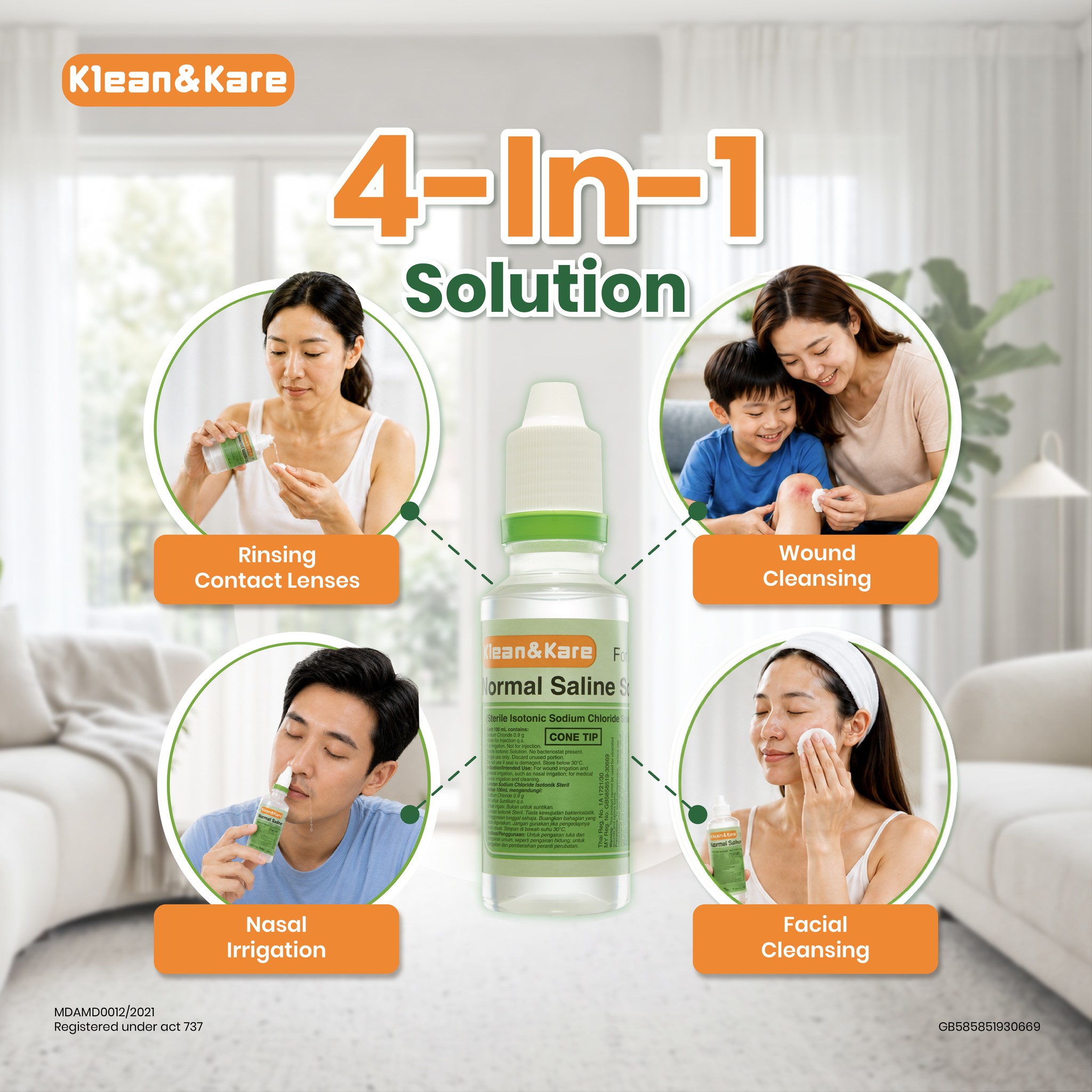 Klean & Kare Malaysia Facebook ad: From daily routines to little care moments at…