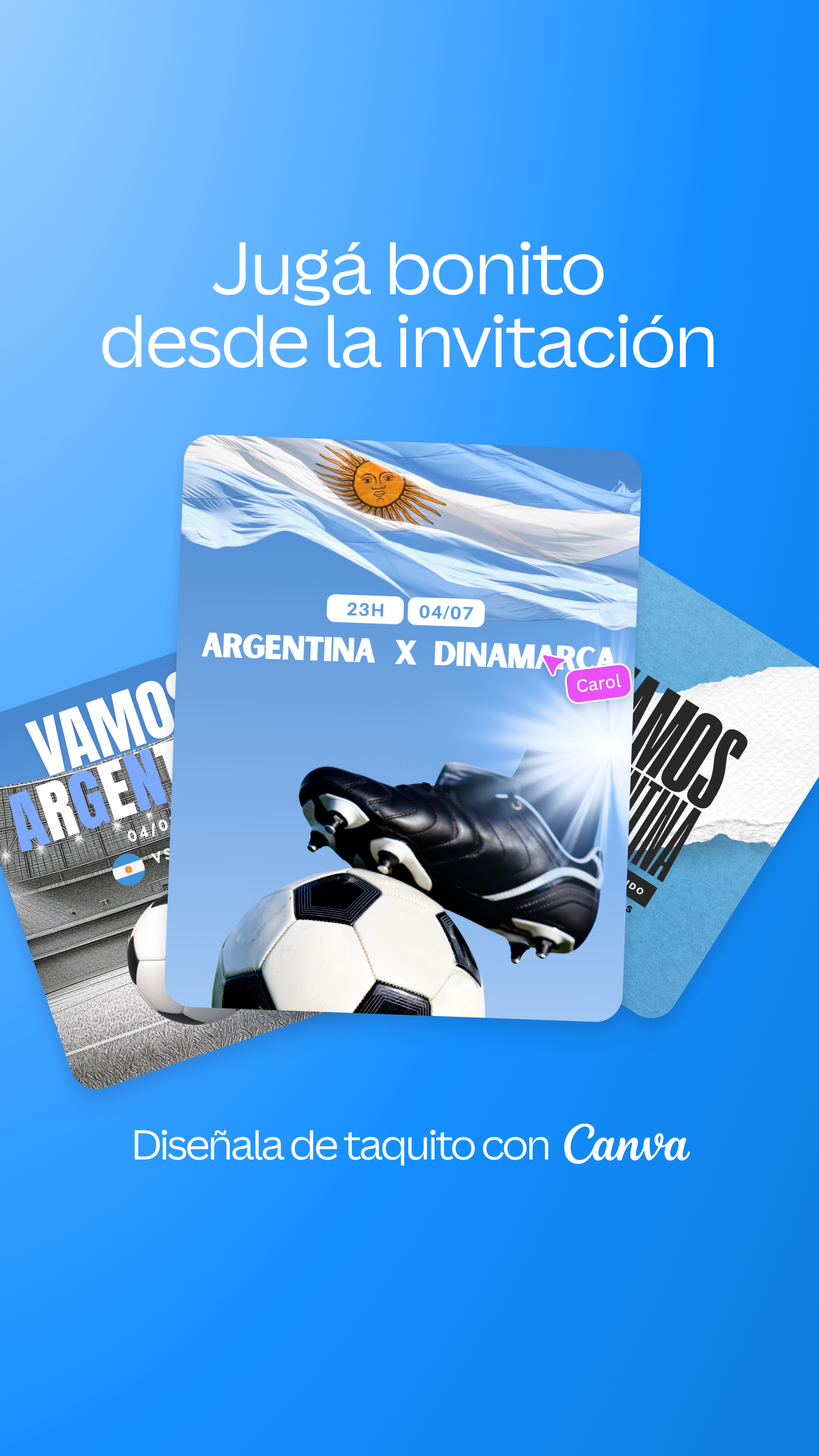 Canva Mexico Facebook ad