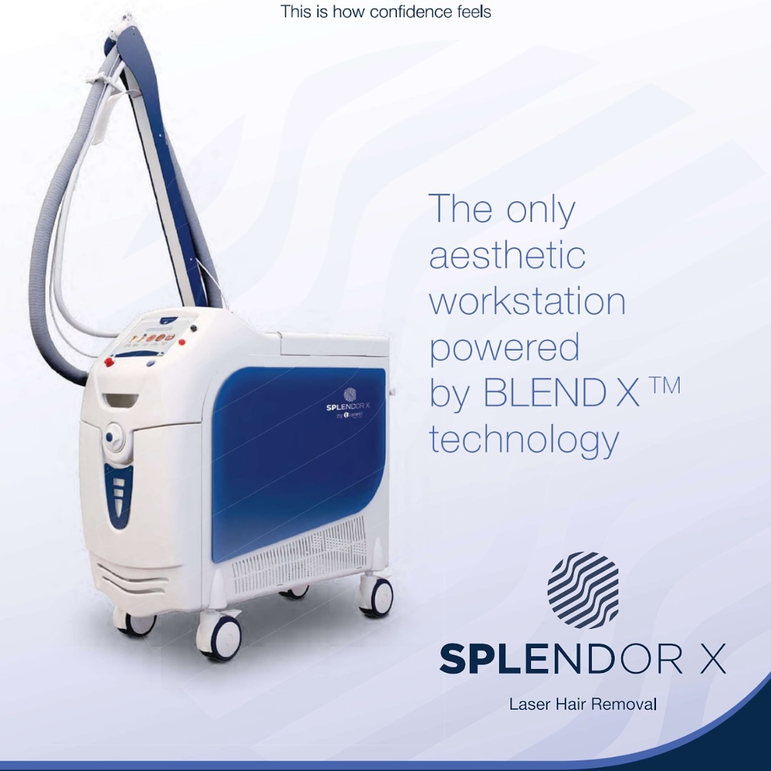 KM Surgical & Dermatology Associates Facebook ad: Laser Hair Removal - Lumenis Splendor X