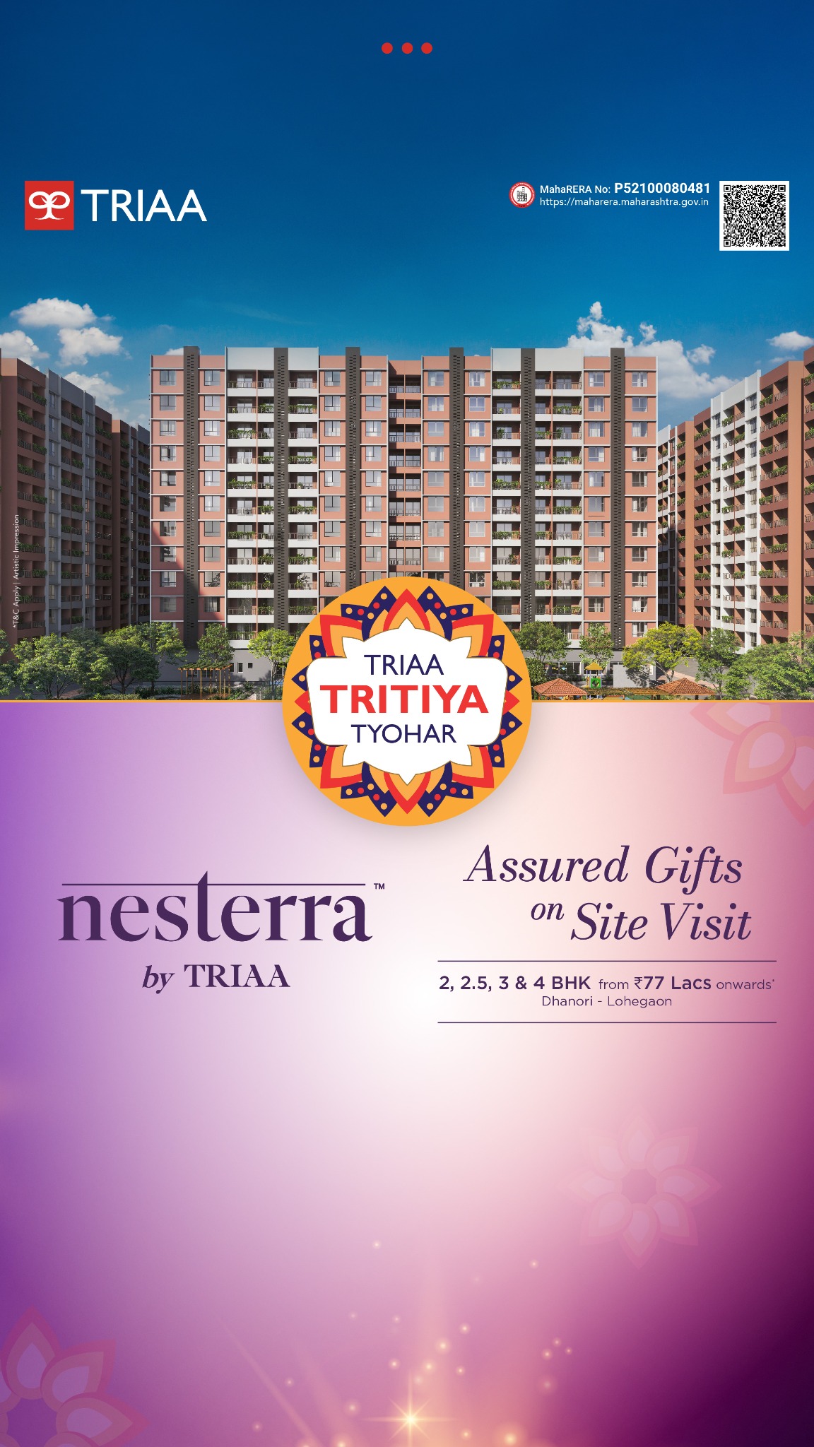 TRIAA Facebook ad from Mar 20, 2026