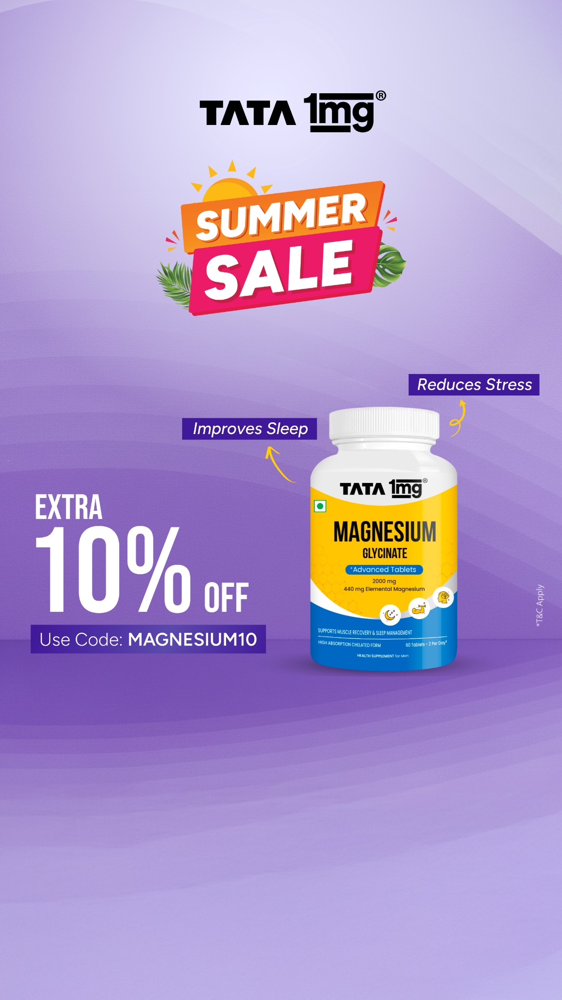 TATA 1mg Wellness Facebook ad